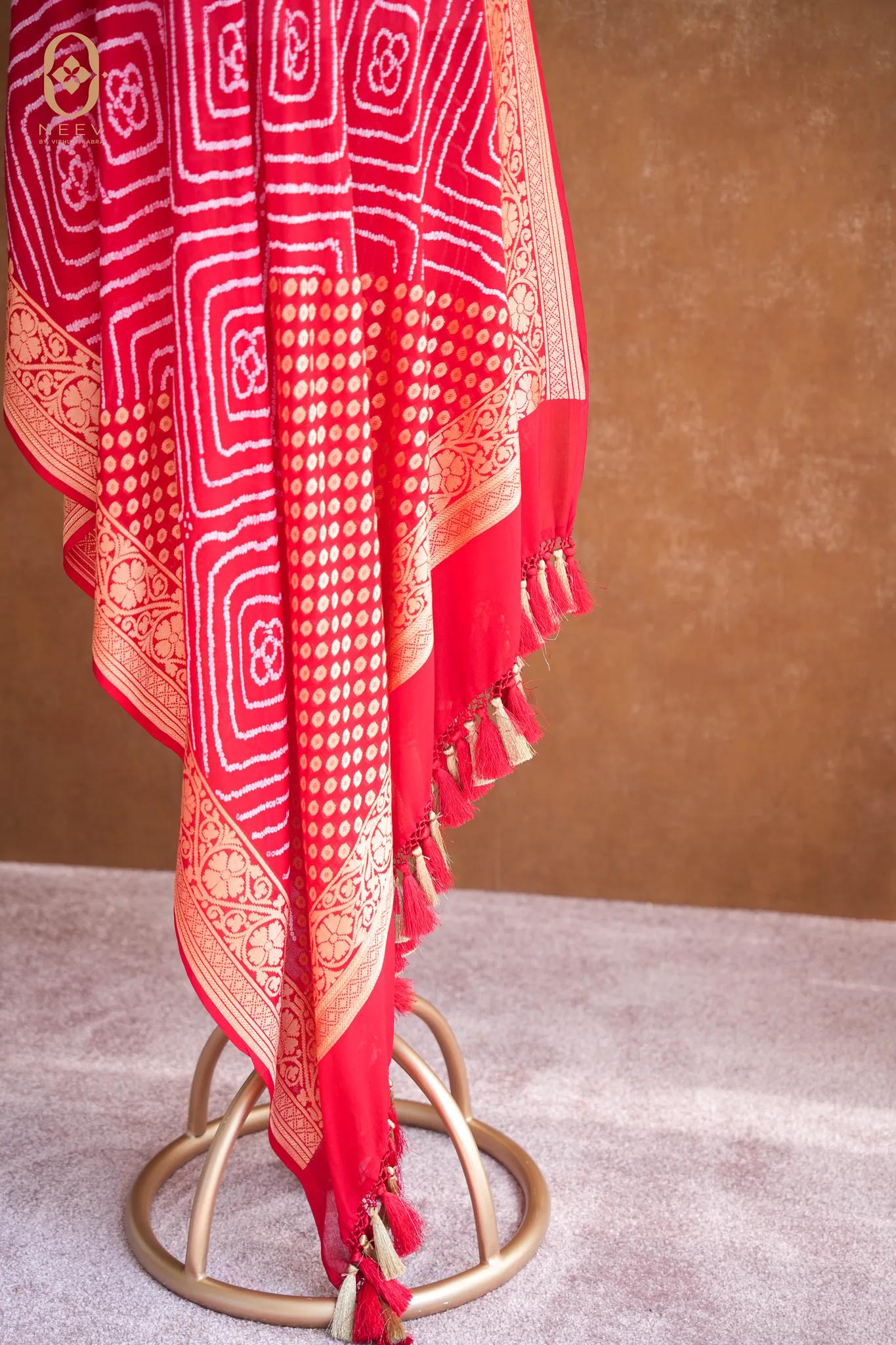 Georgette Bandhani Dupatta