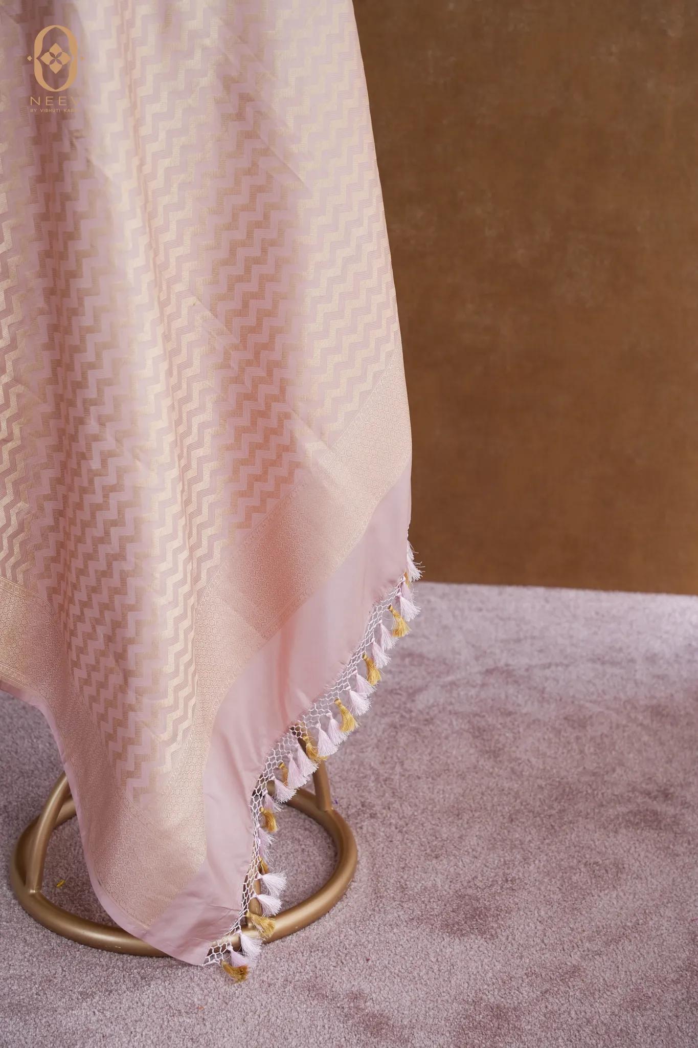 Katan Silk Zig Zag Dupatta