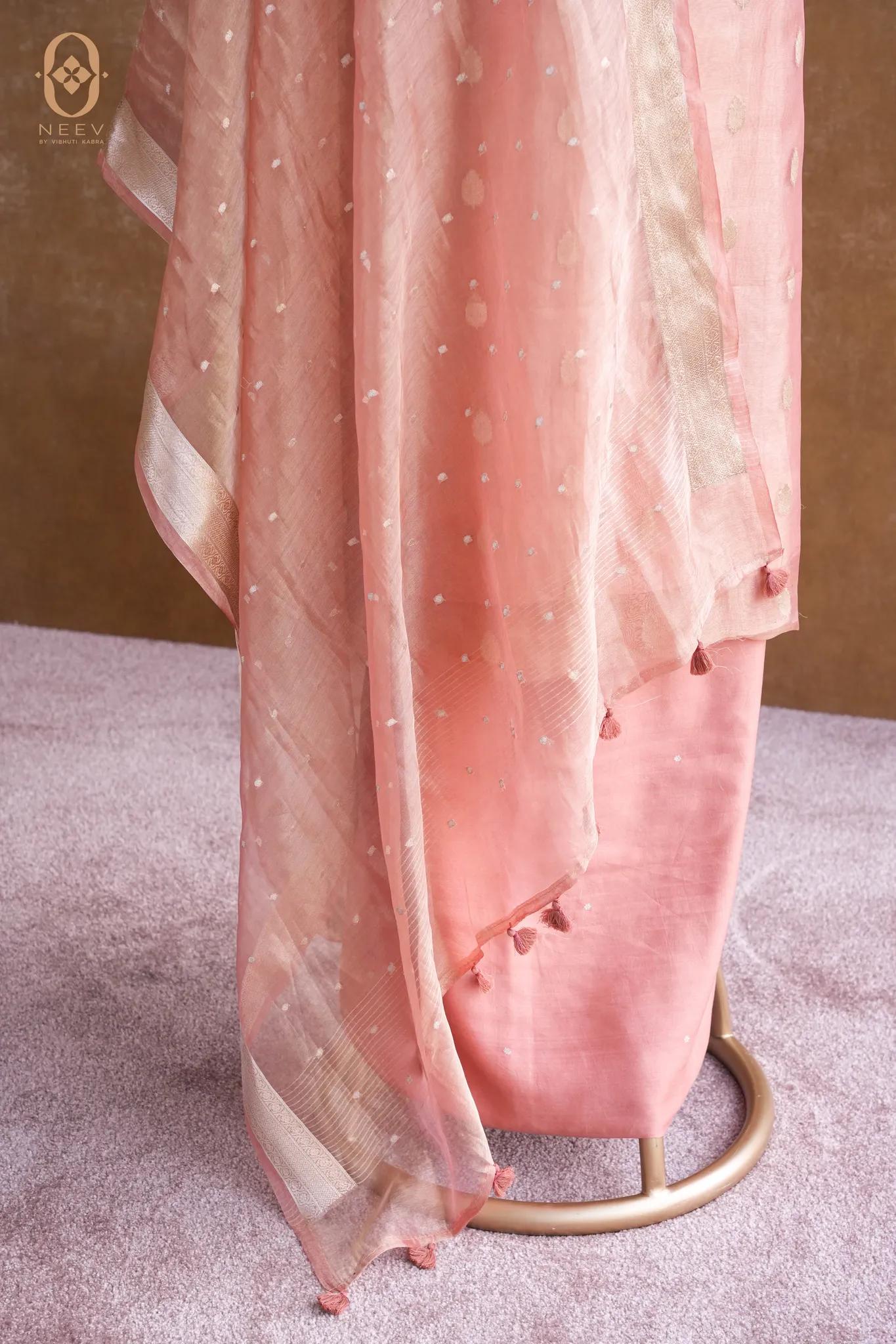 Tissue Silk Suit Set