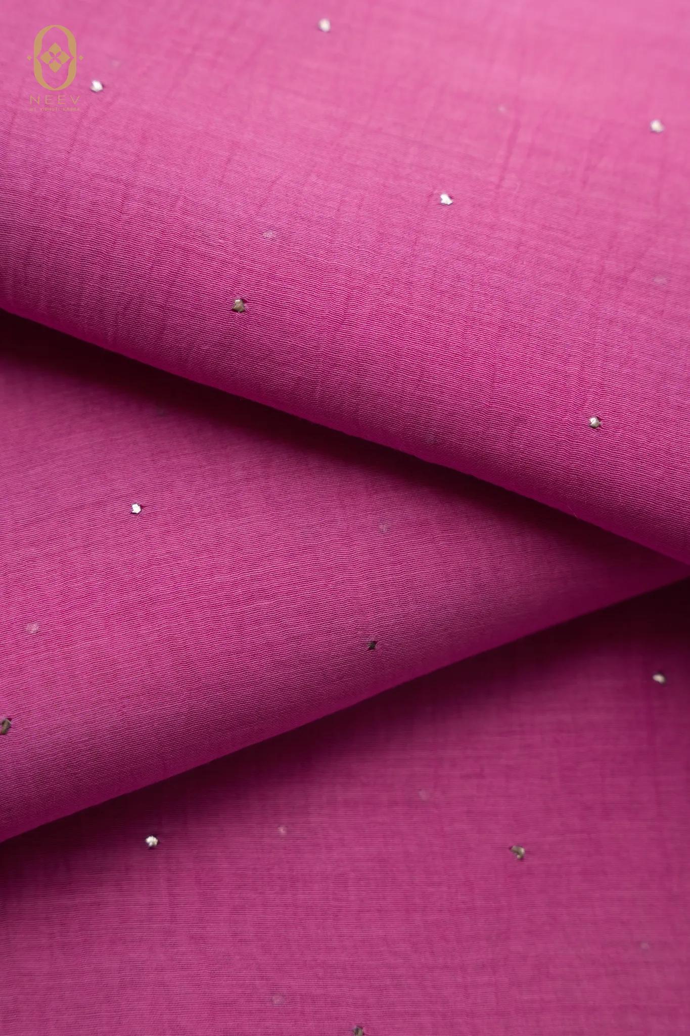 Chanderi Mukesh Fabric