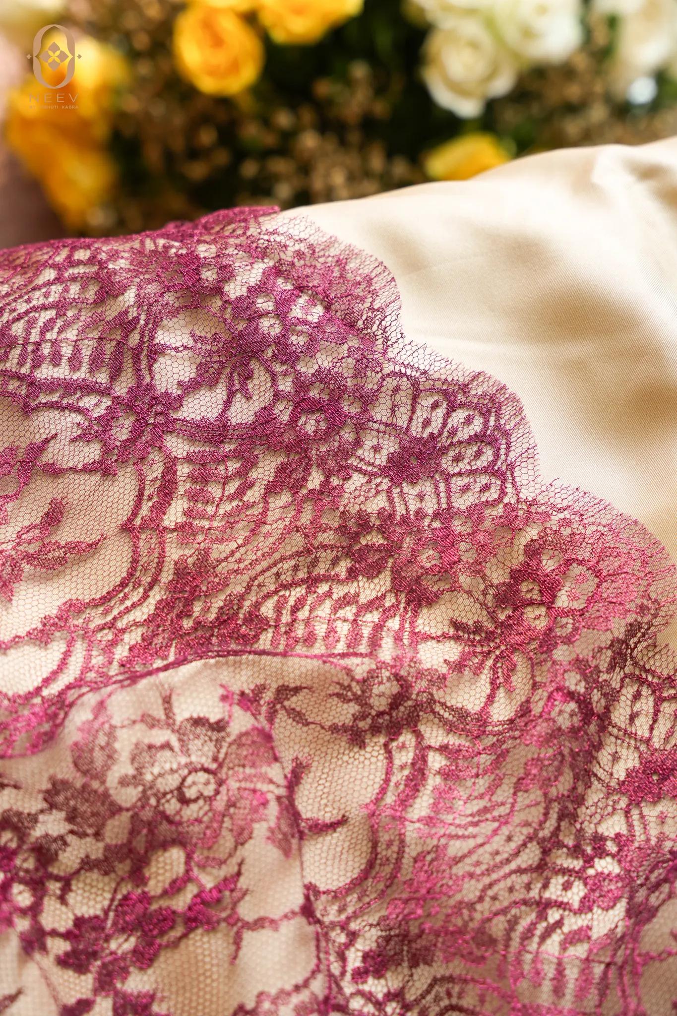 French Chantilly Lace