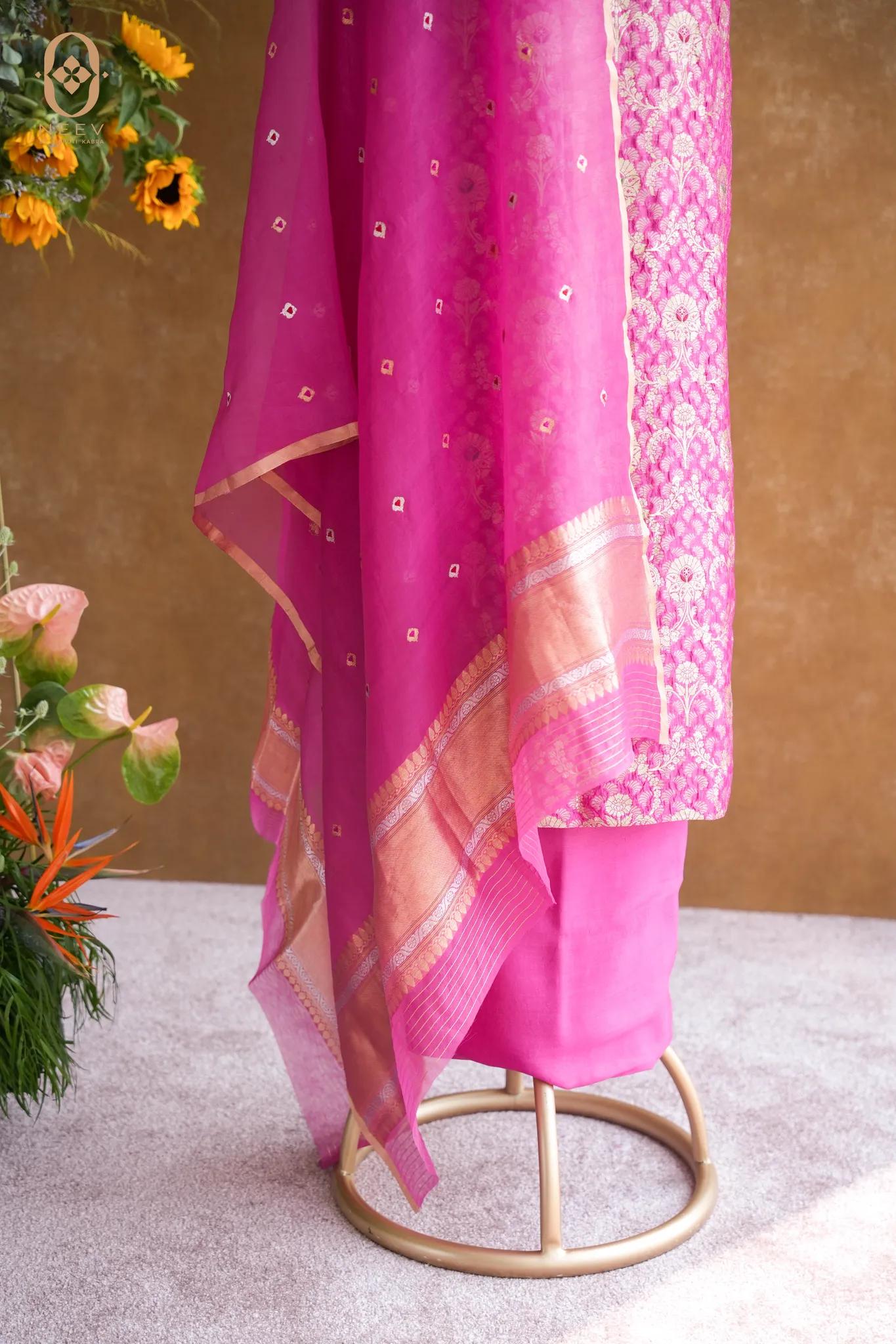 Chinia Silk Suit Set