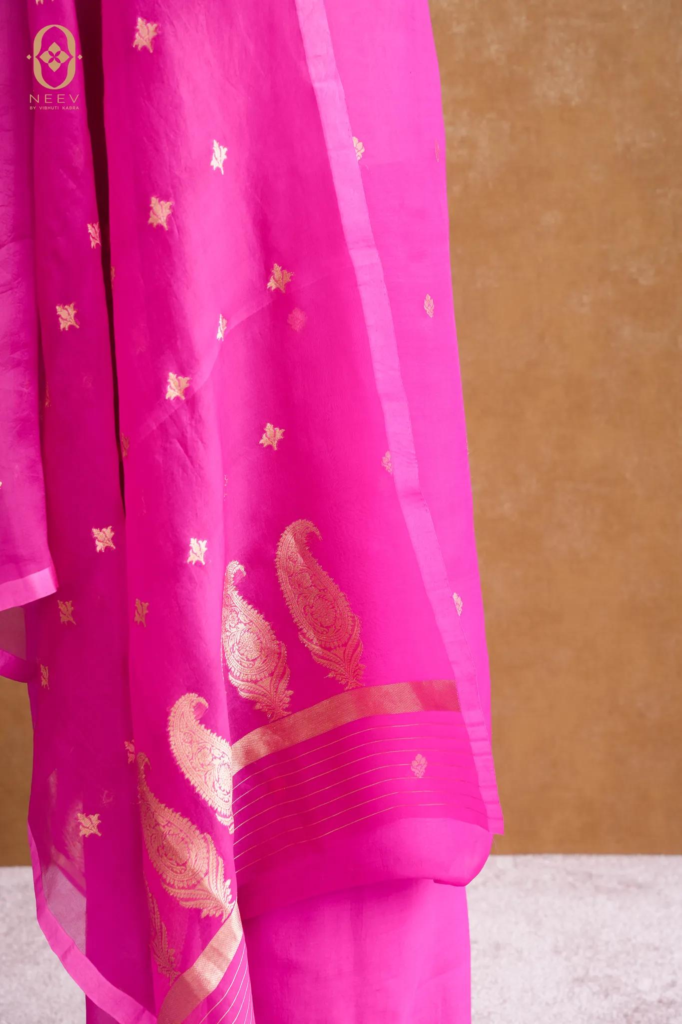 Kora Silk Boota Suit Set