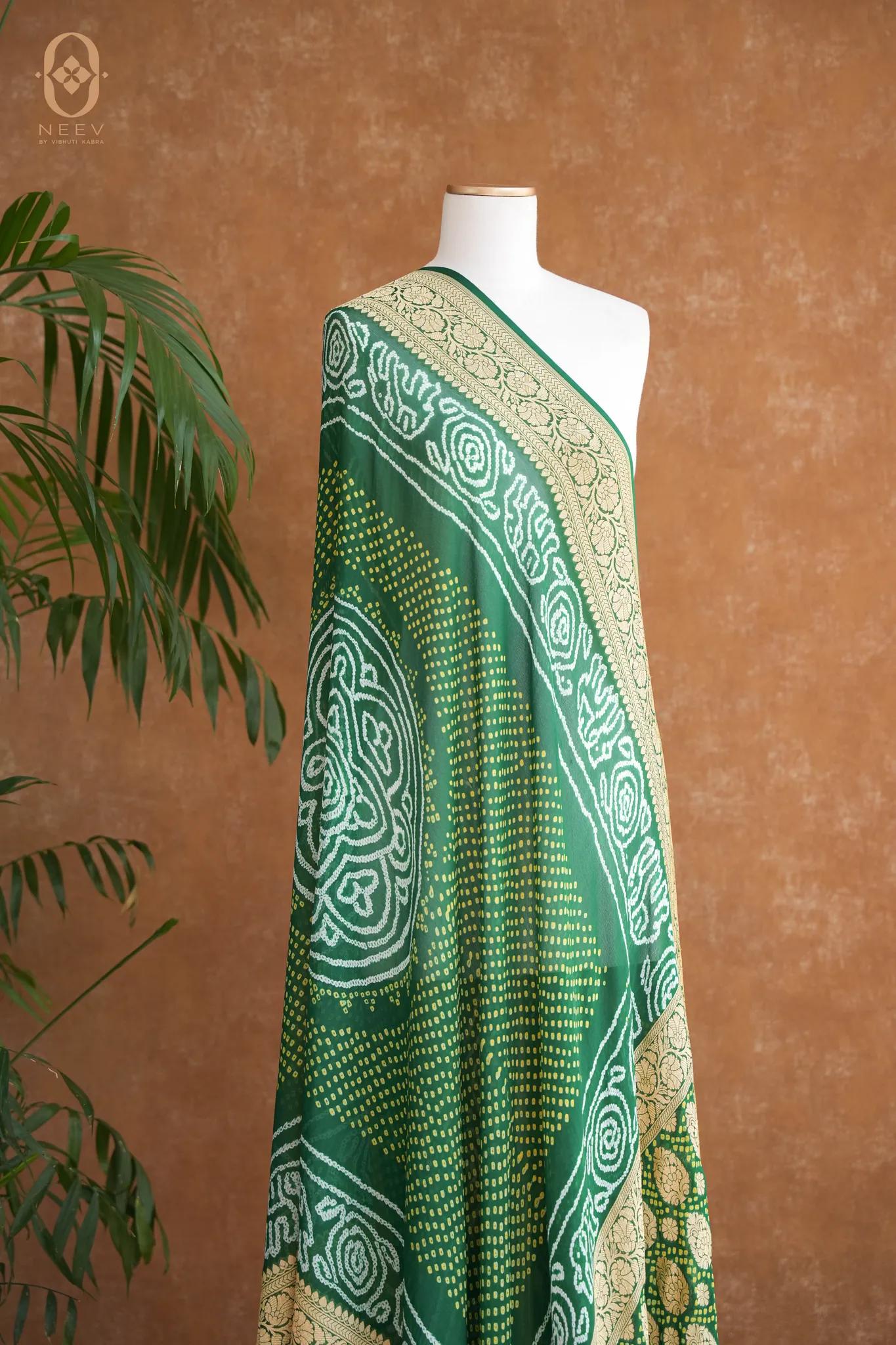 Georgette Bandhani Dupatta