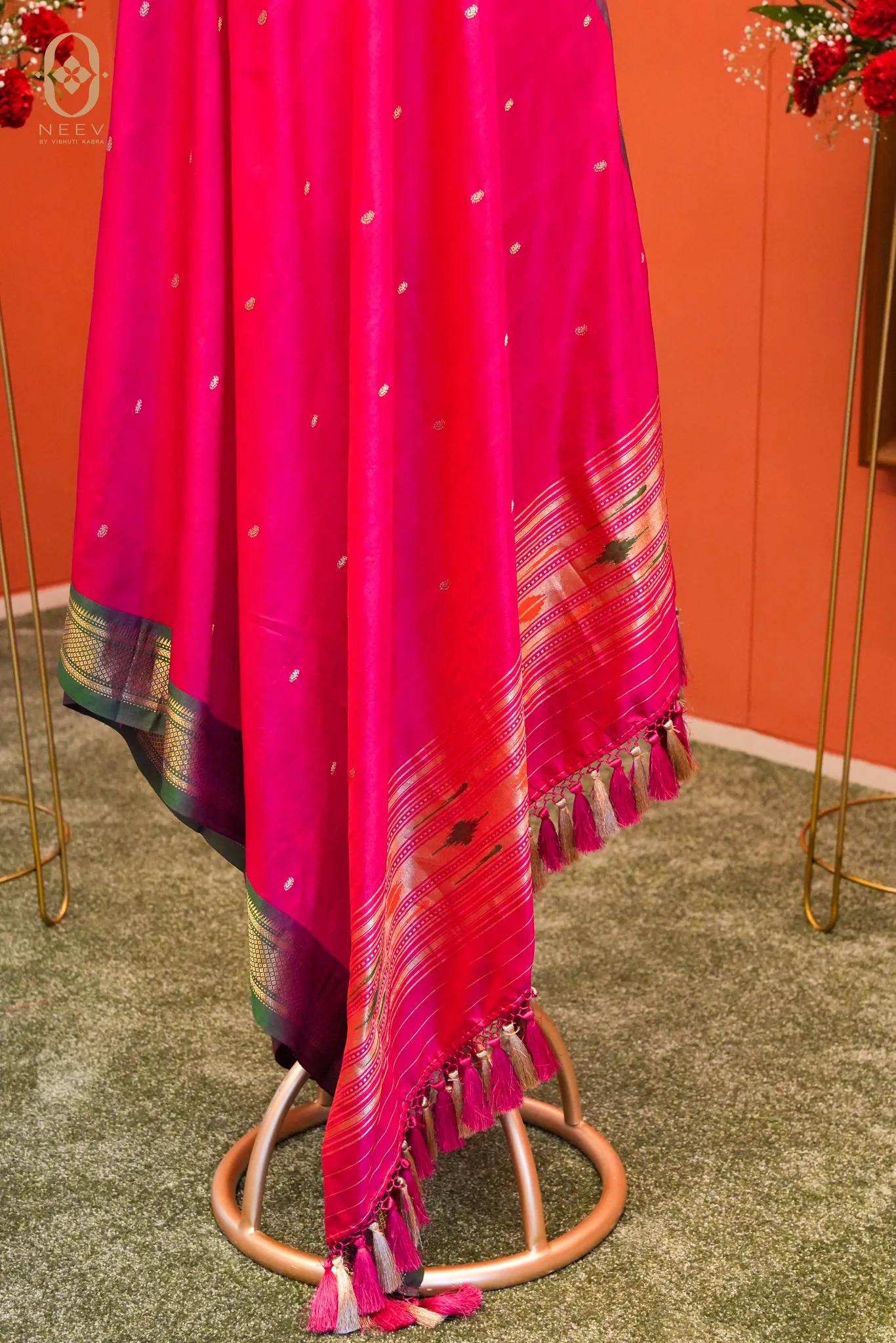 Paithani Katan Silk Dupatta