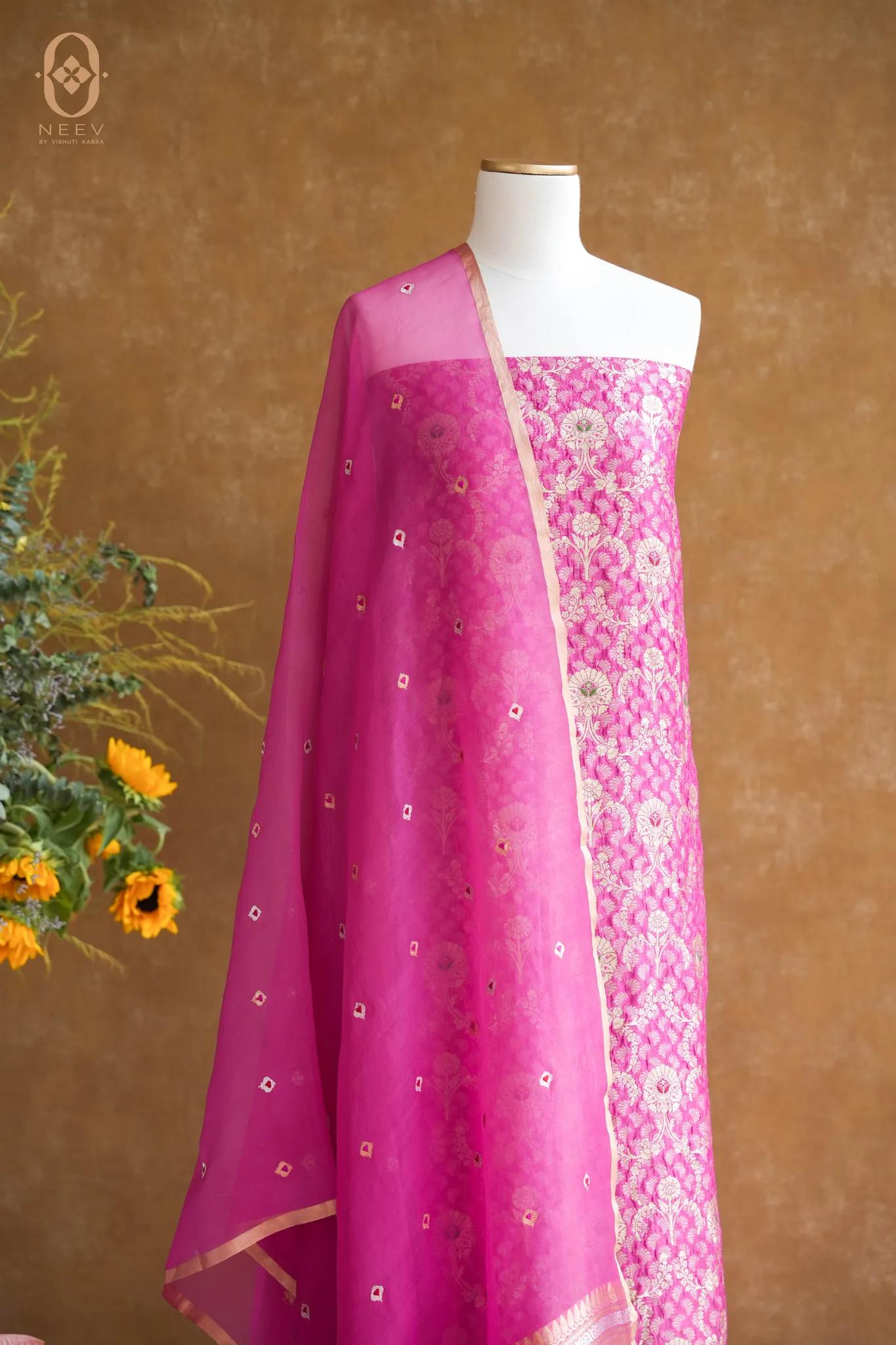 Chinia Silk Suit Set