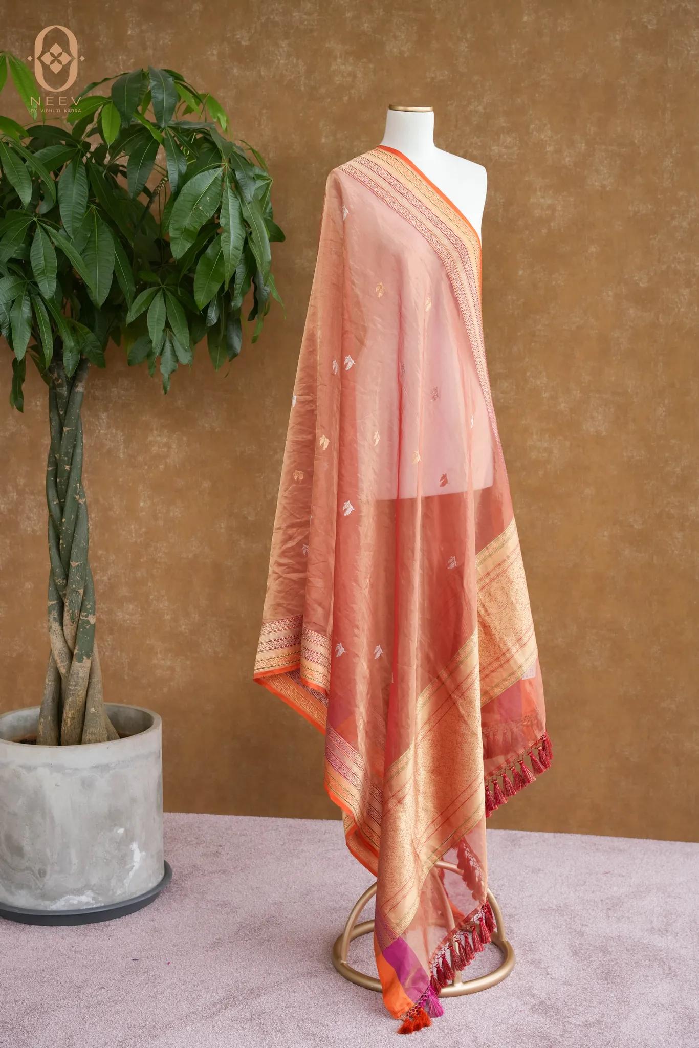 Kanjivaram Tissue Silk Dupatta