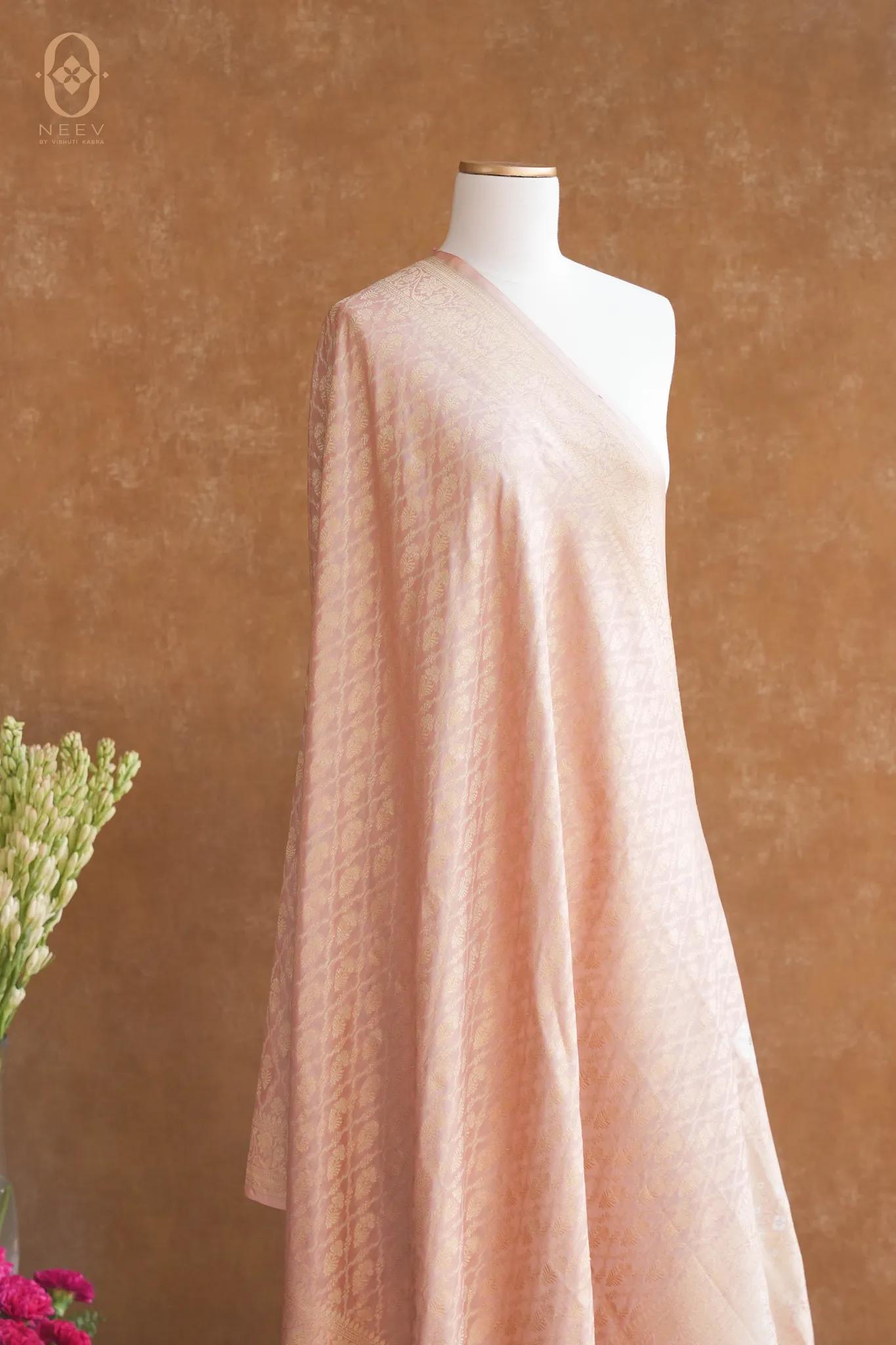 Katan Silk Sona Rupa Jaal Dupatta