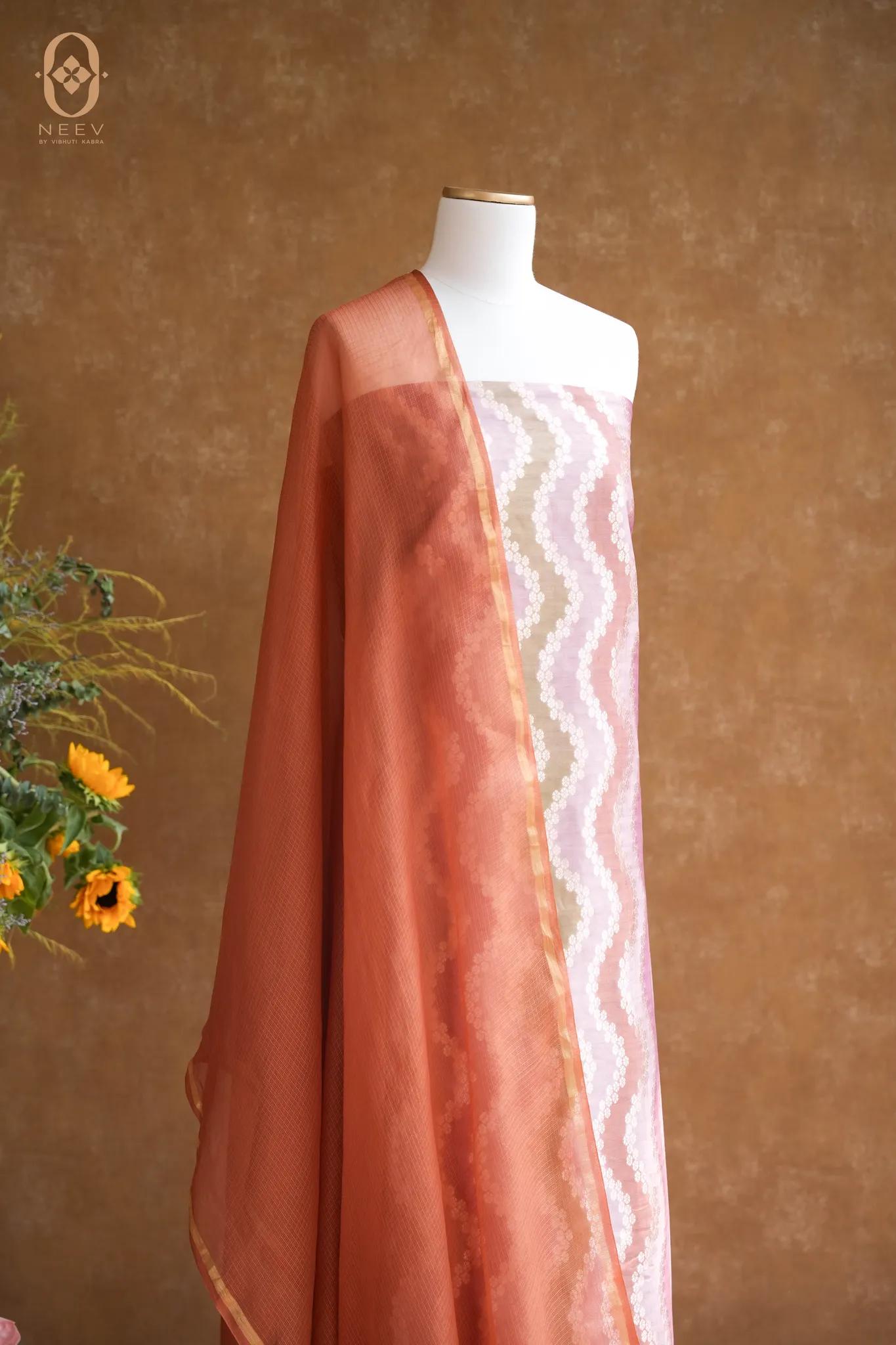 Chinia Silk Suit Set