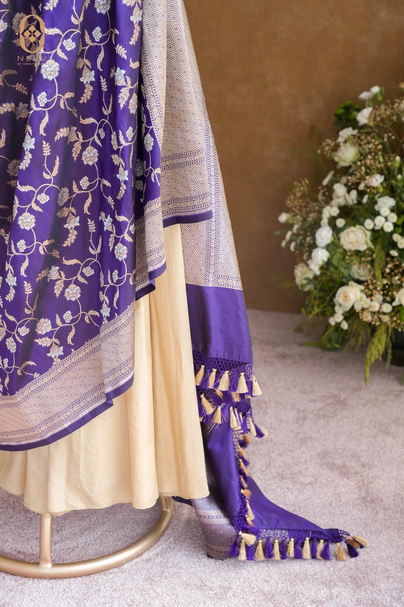 Katan Silk Jaal Dupatta