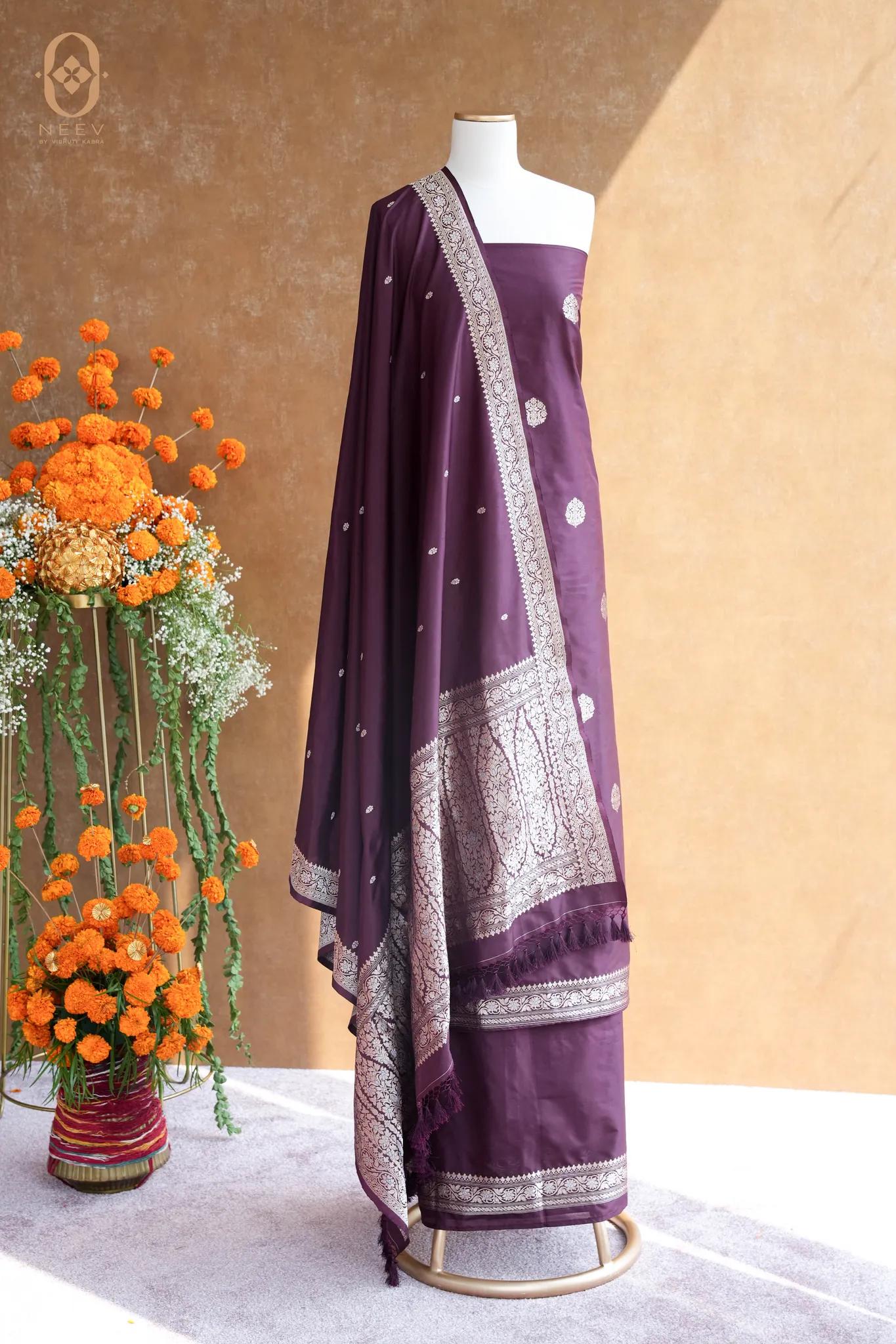 Katan Silk Suit Set