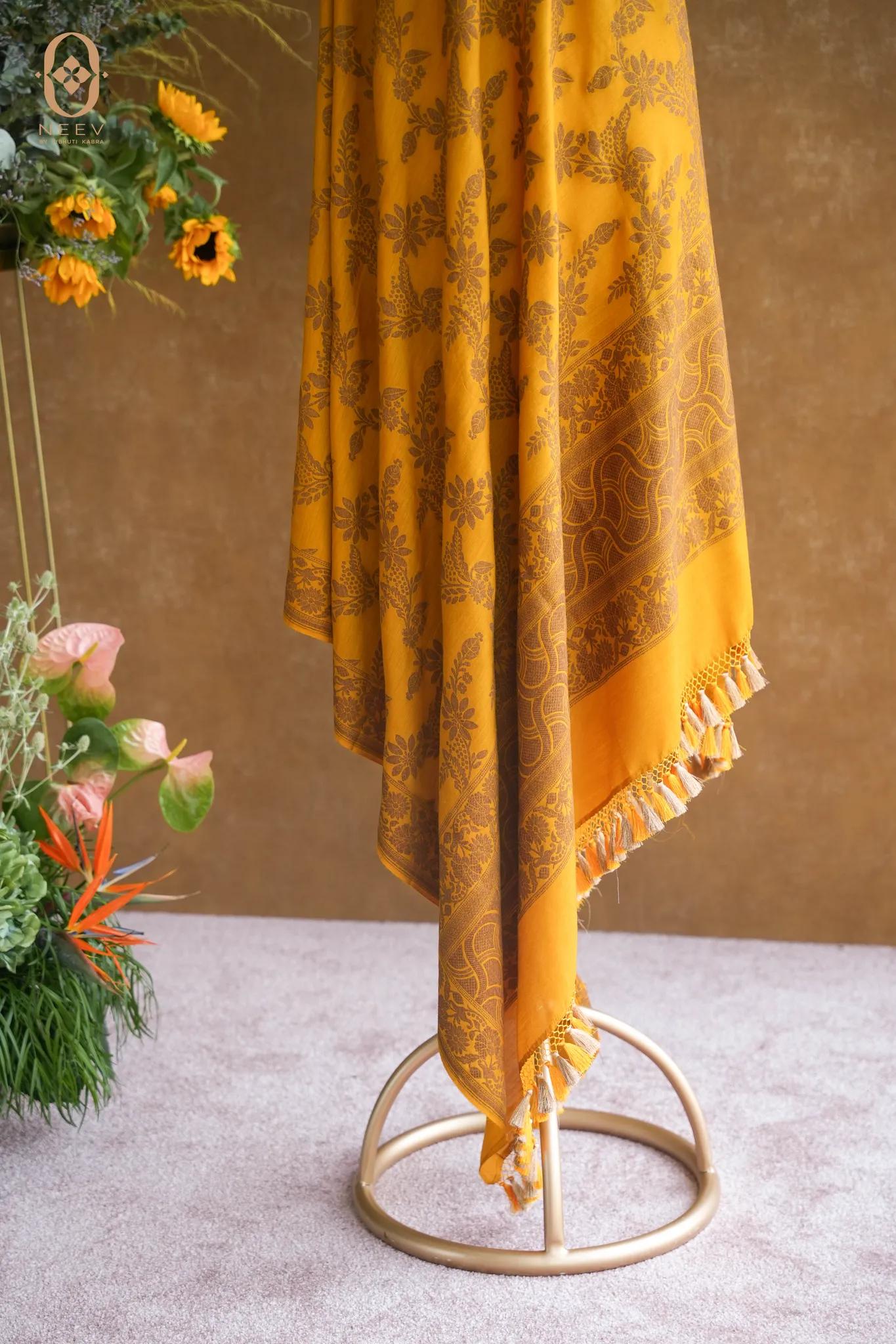 Munga Silk Jaal Dupatta