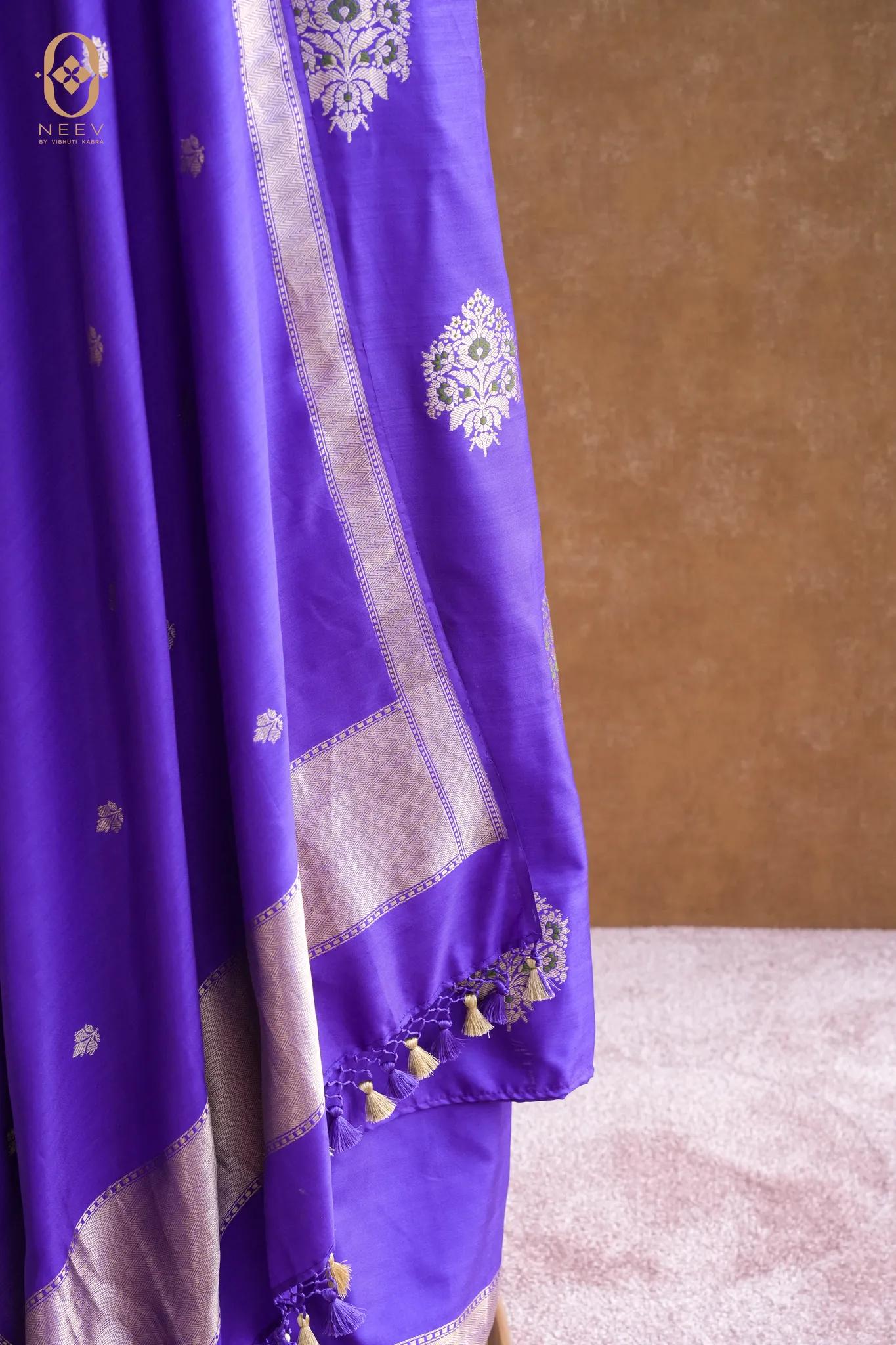 Meenakari Katan Silk Suit Set