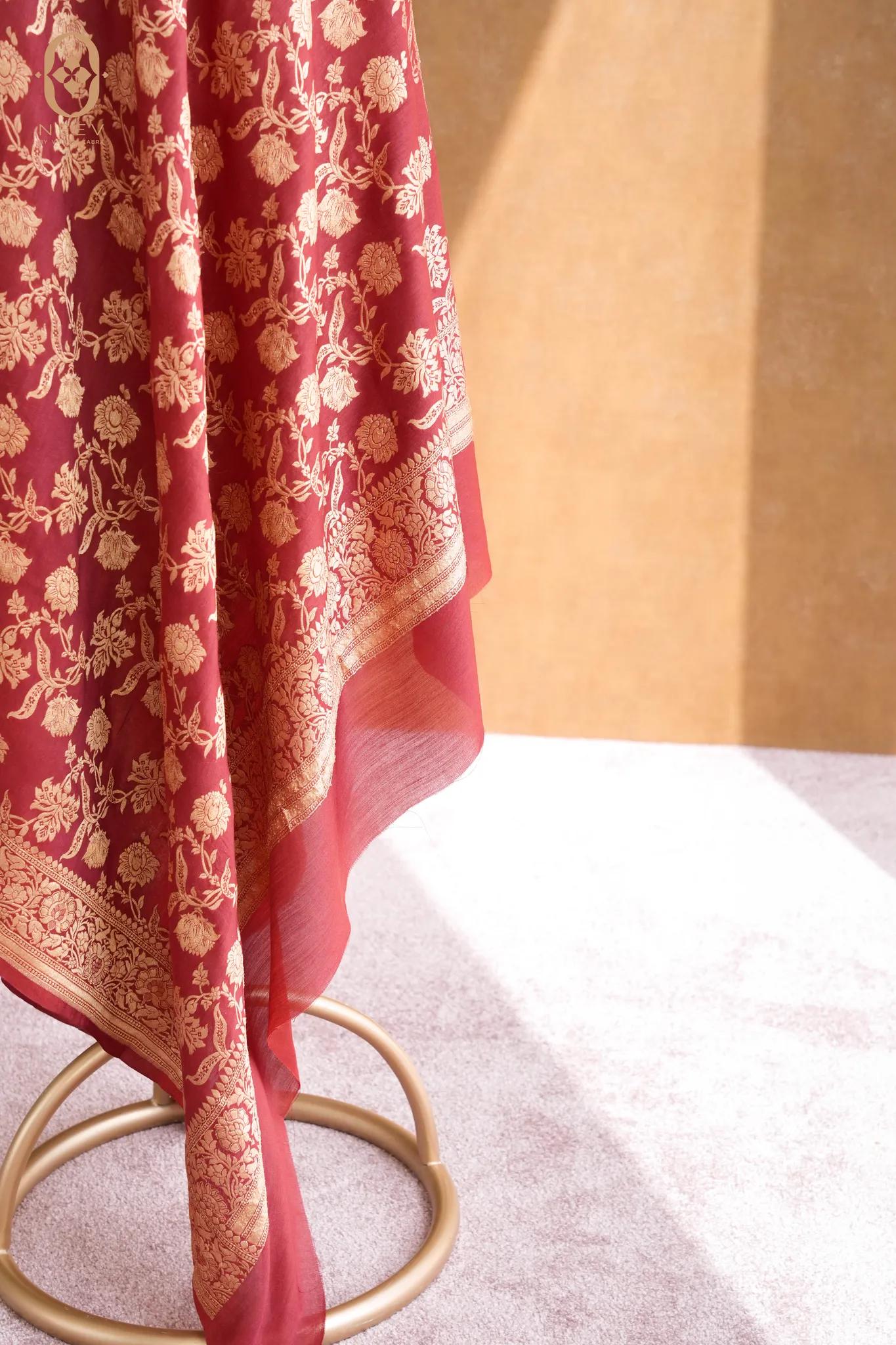 Munga Silk Jaal Dupatta