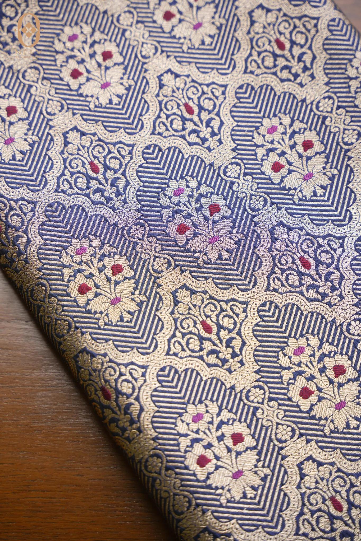 Katan Silk Brocade Fabric