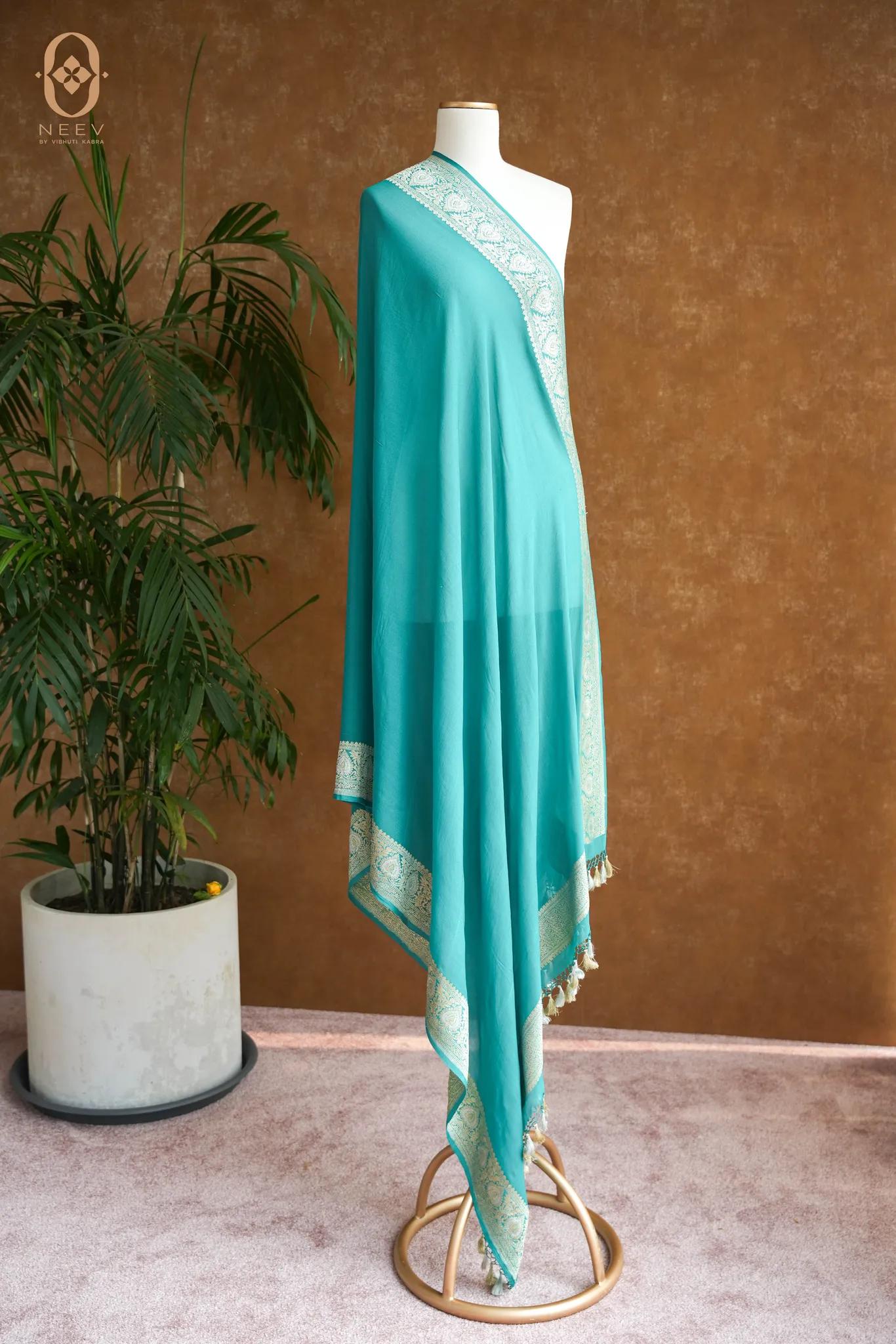 Paan Georgette Dupatta