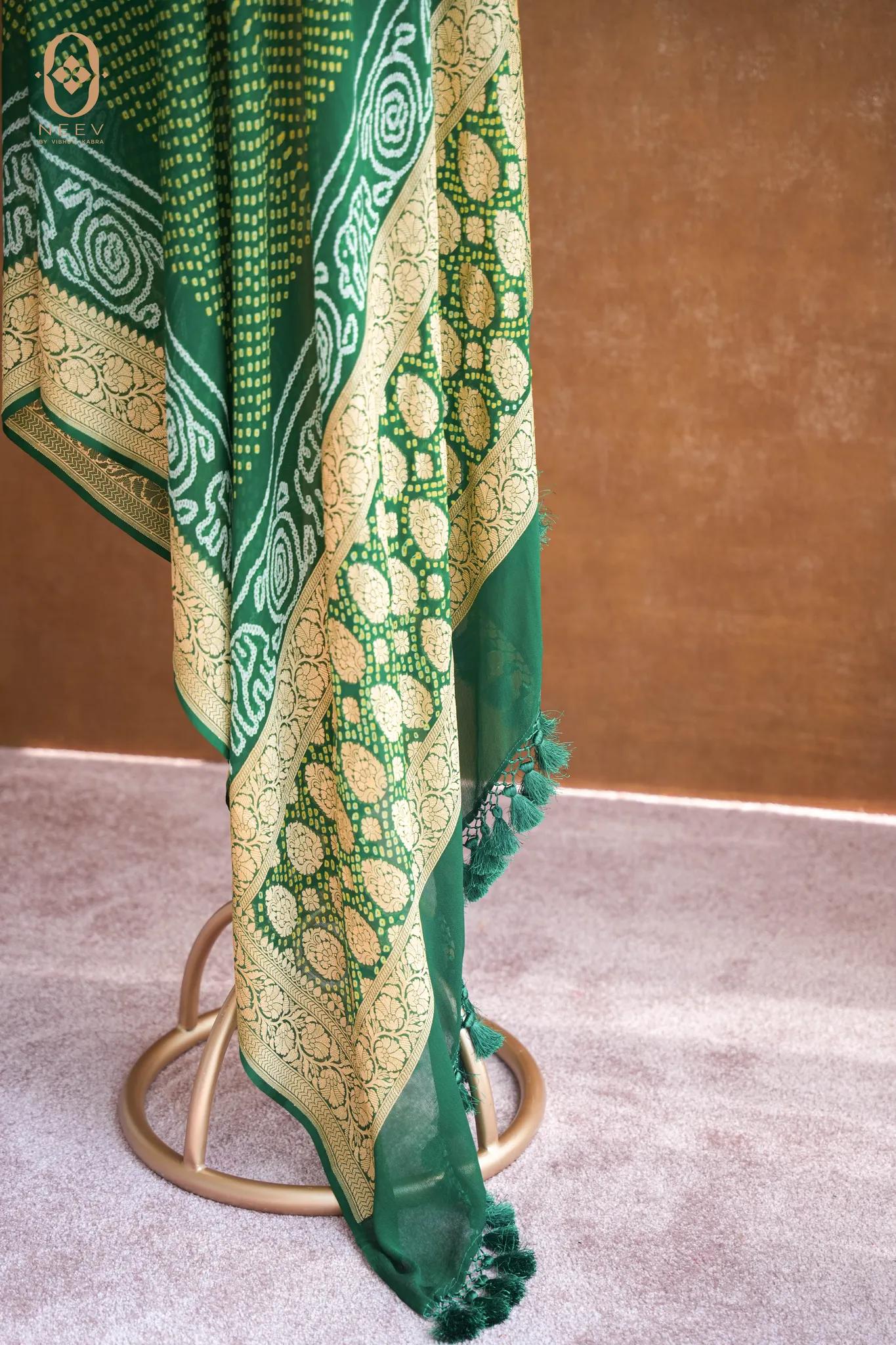 Georgette Bandhani Dupatta