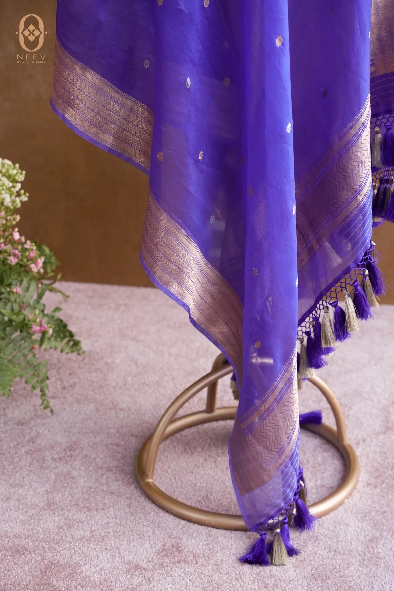 Kora Silk Boota Dupatta