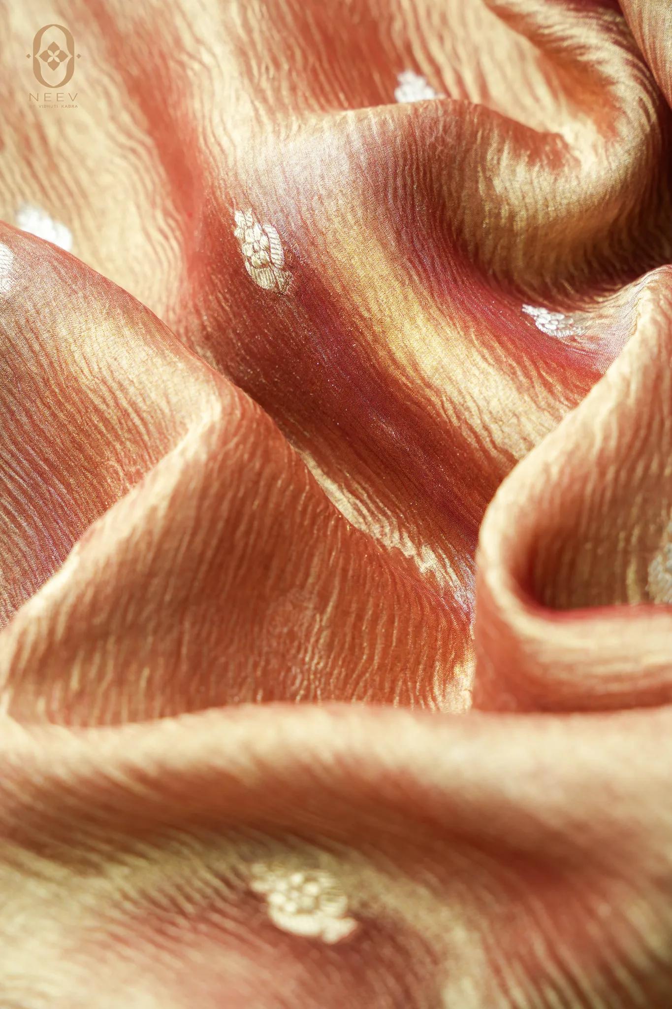 Crushed Tissue Boota Fabric
