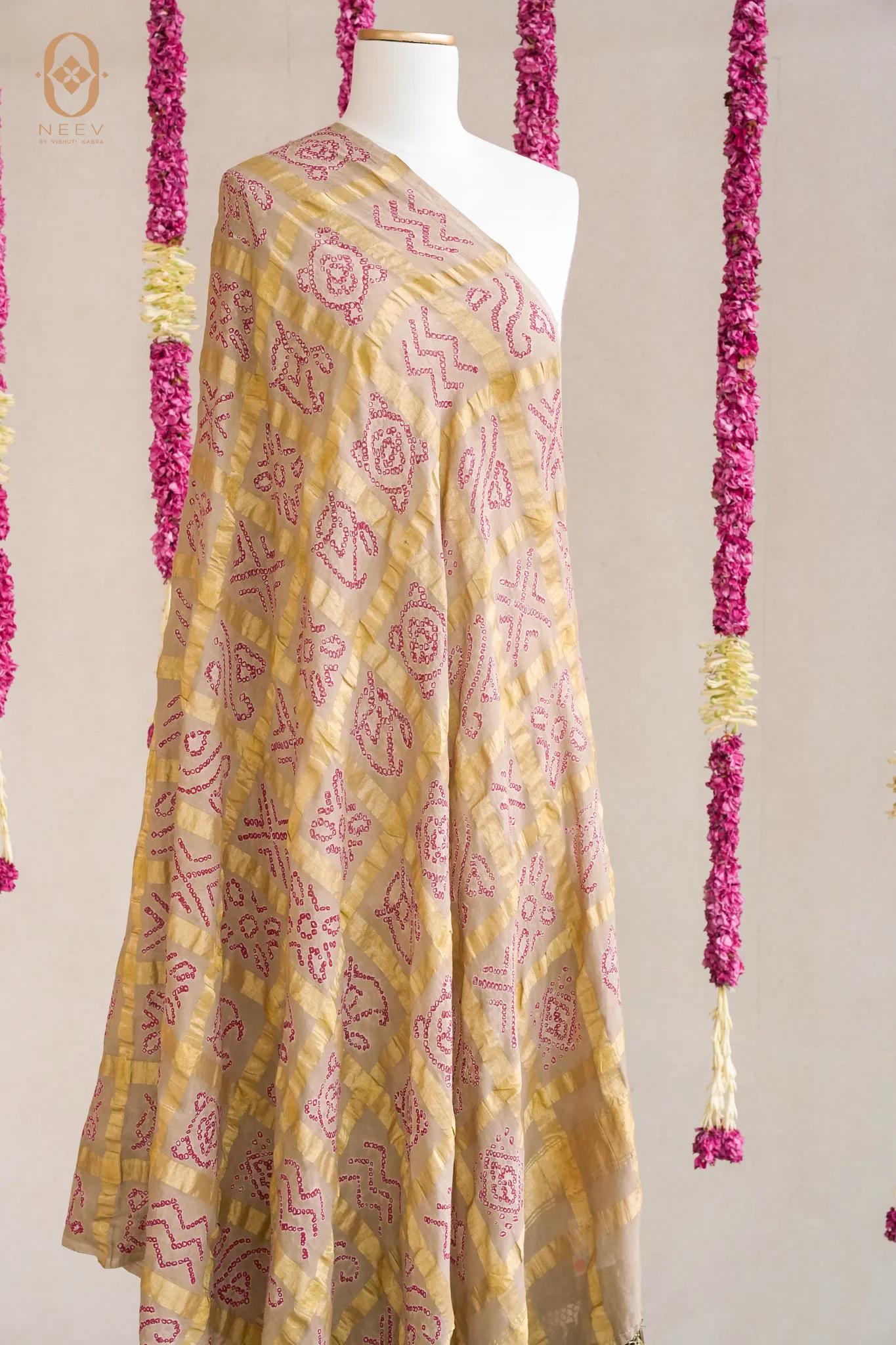 Gharchola Bandhani Dupatta