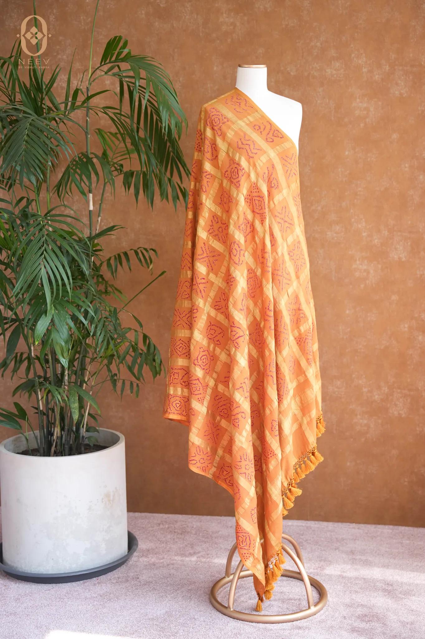 Gharchola Bandhani Dupatta