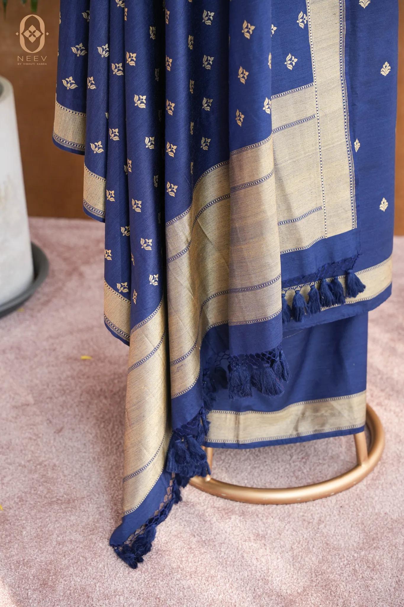Sachi Zari Munga Silk Suit Set