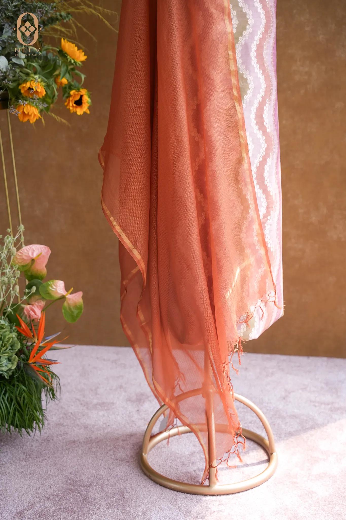 Chinia Silk Suit Set