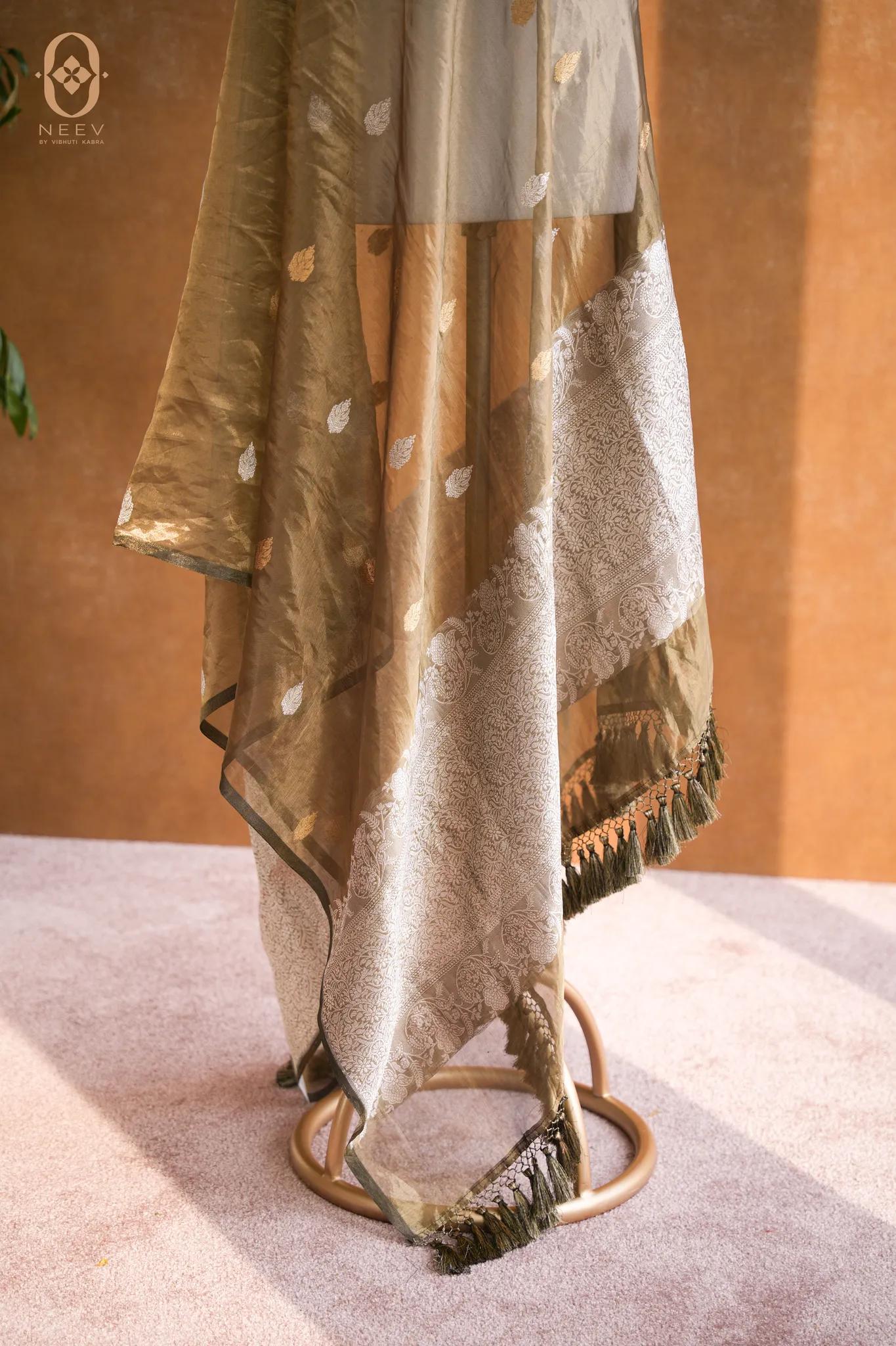 Kanjivaram Tissue Dupatta
