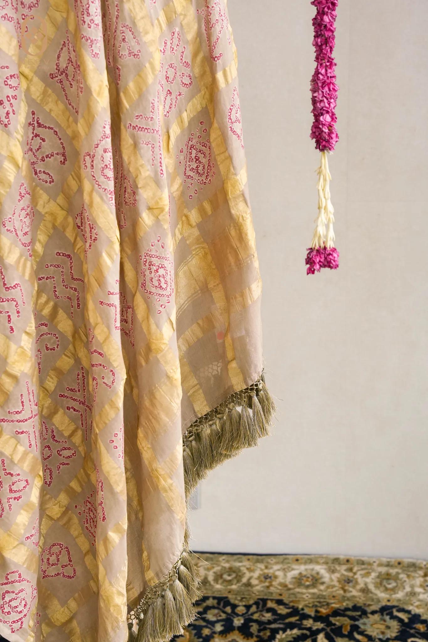 Gharchola Bandhani Dupatta