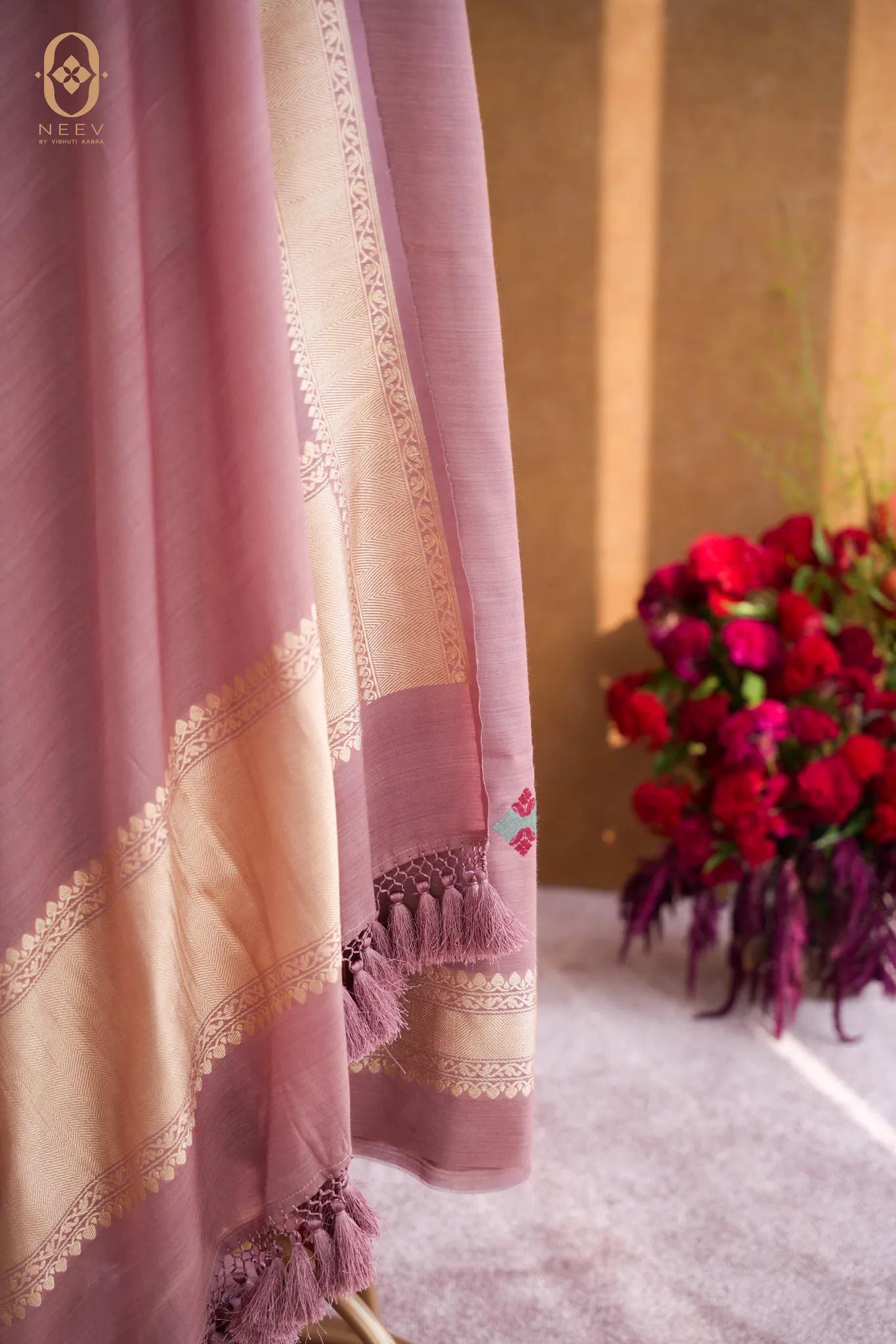 Ektara Munga Silk Phulkari Suit Set