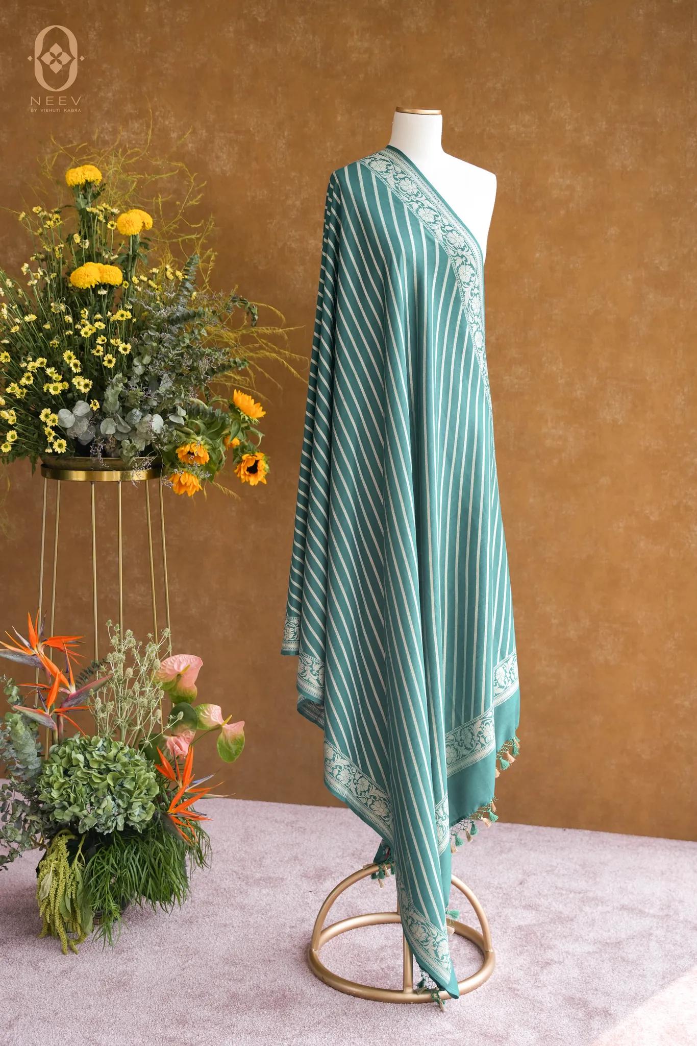 Munga Silk Jaal Dupatta