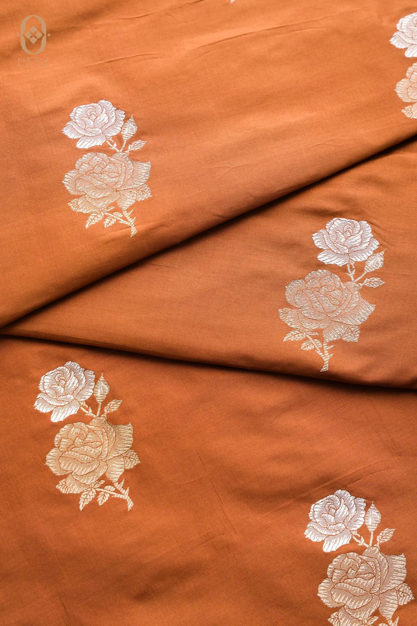 Gulboota Katan Silk Fabric
