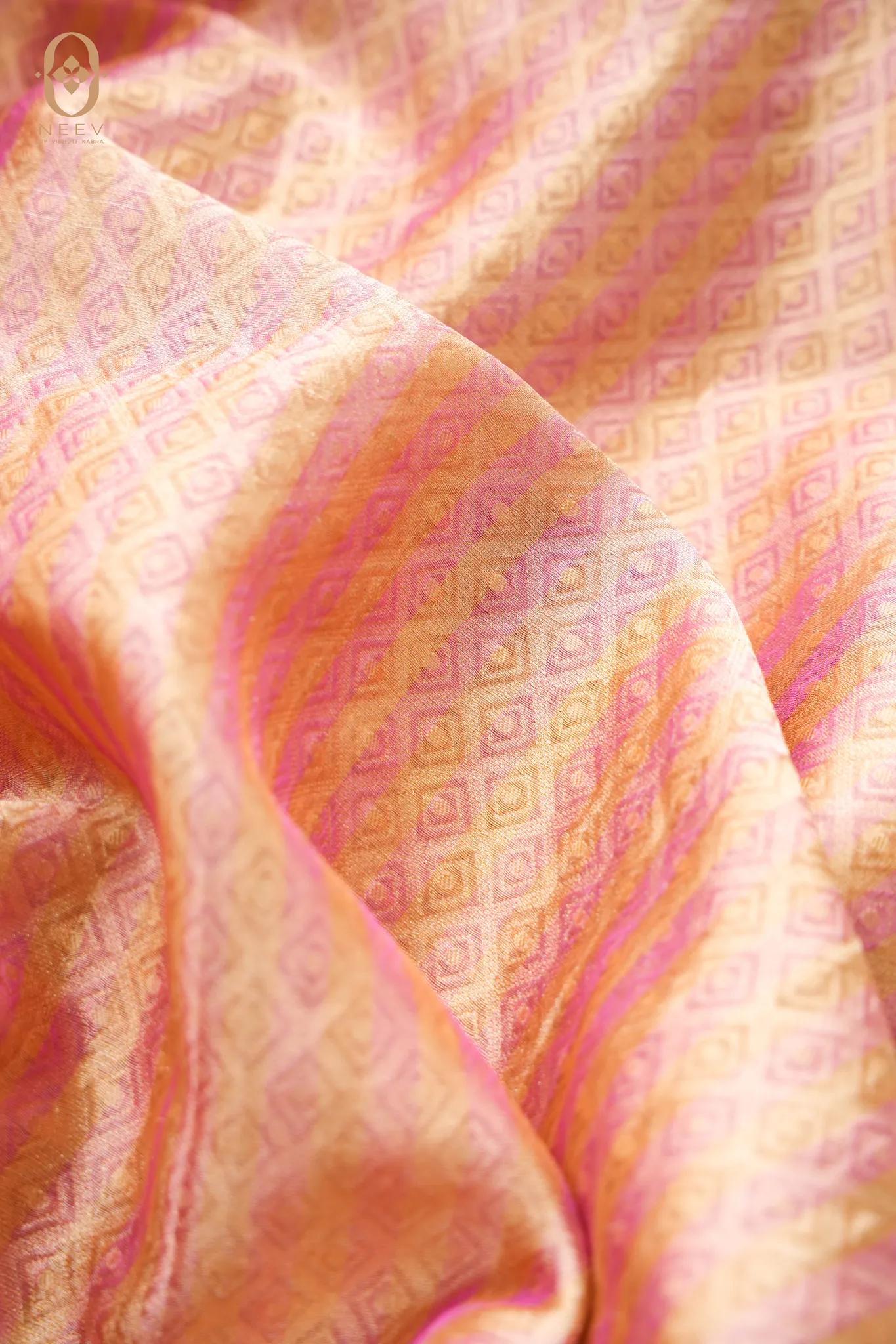 Tissue Silk Dual Tone Fabric