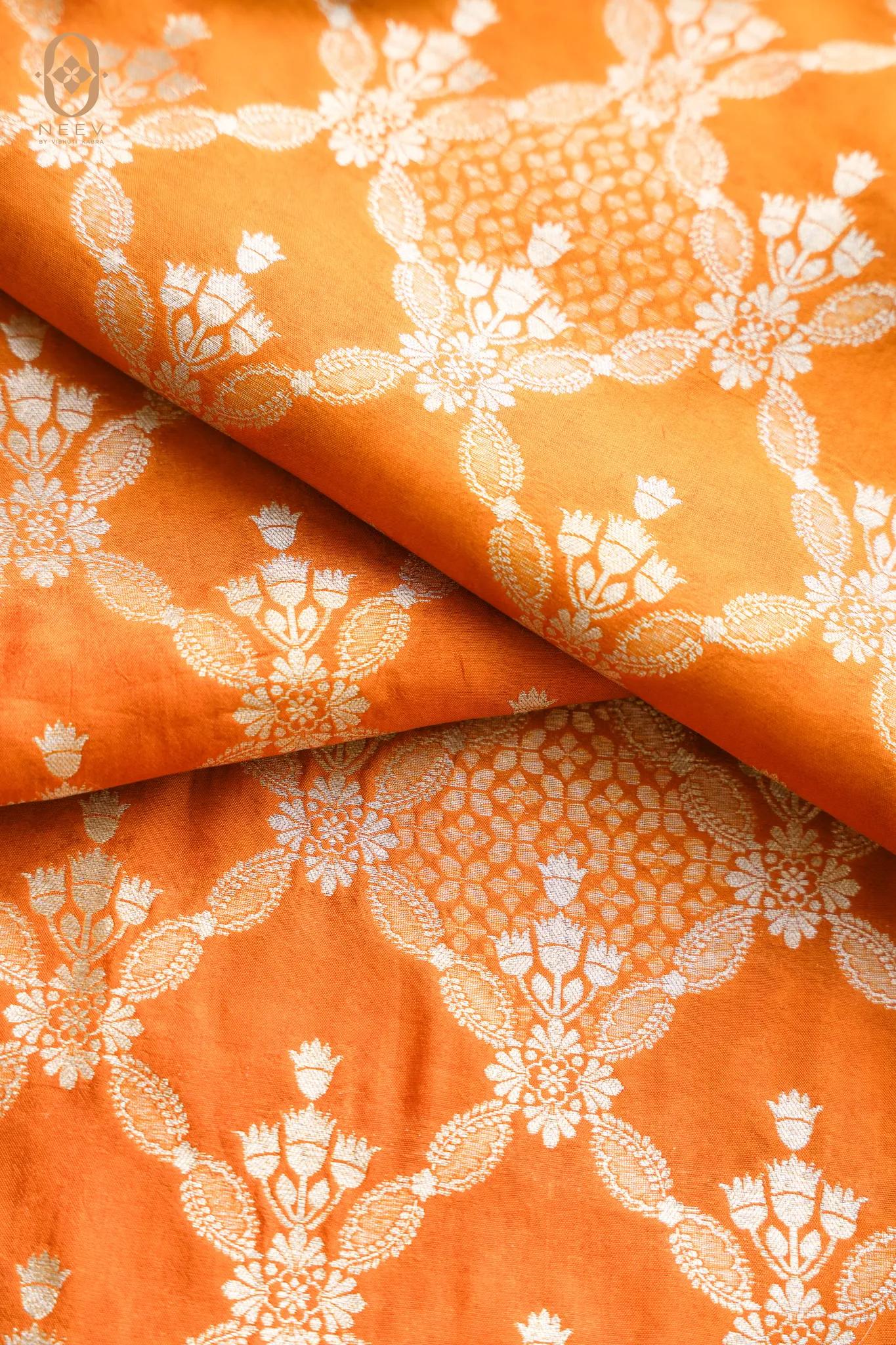 Festive Chinia Jaal Fabric
