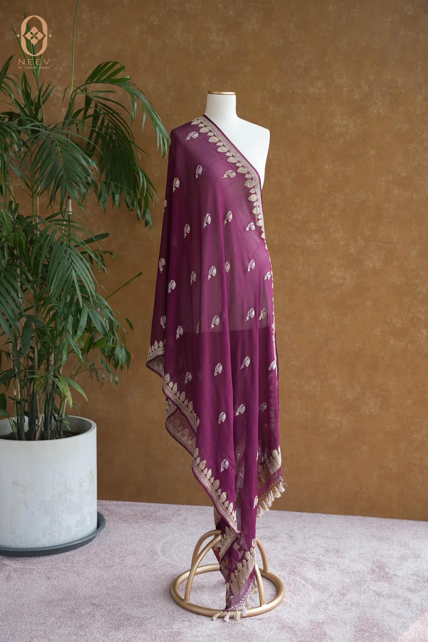Georgette Tulip Dupatta