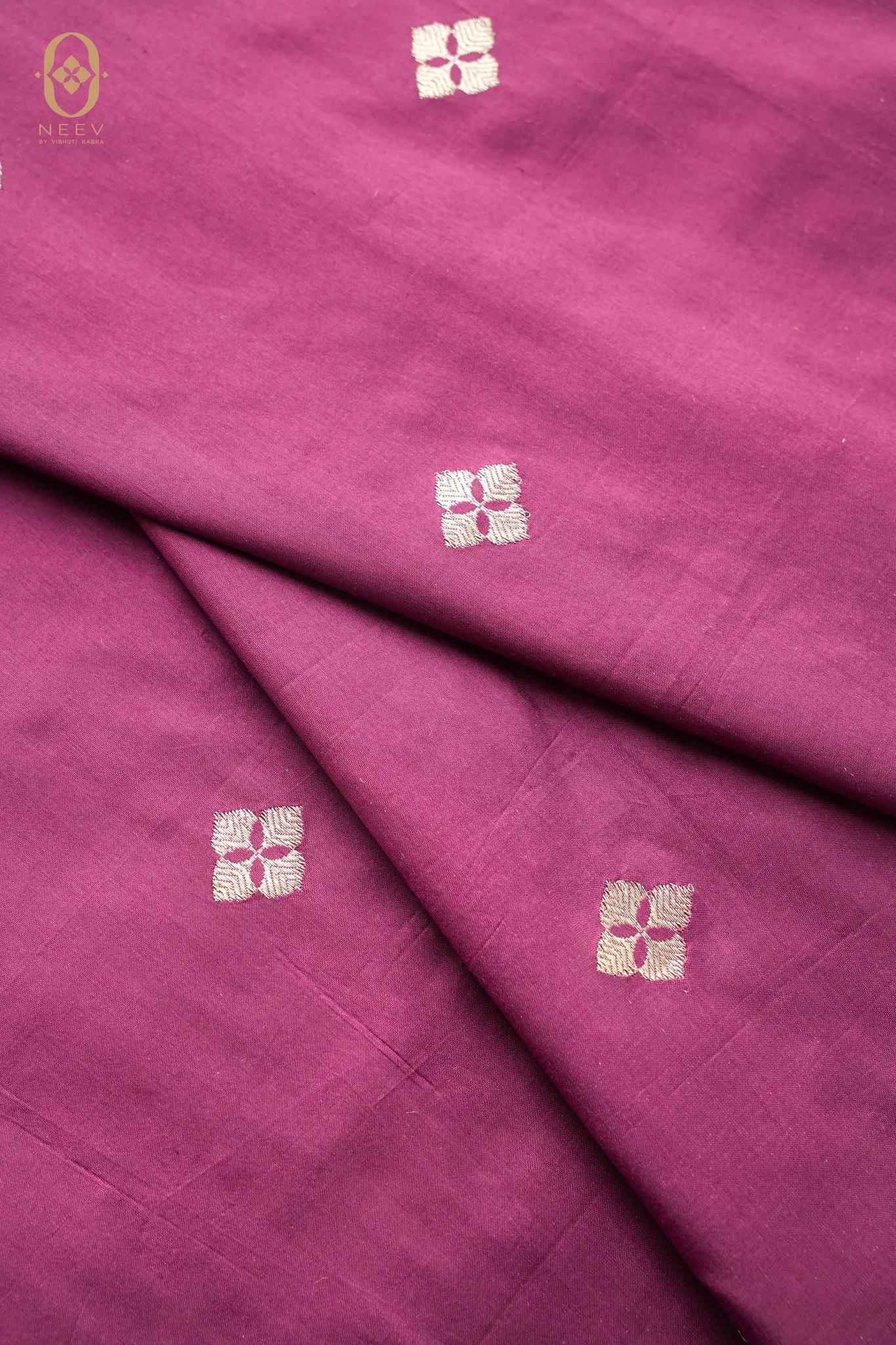 Neev Boota Katan Silk Fabric