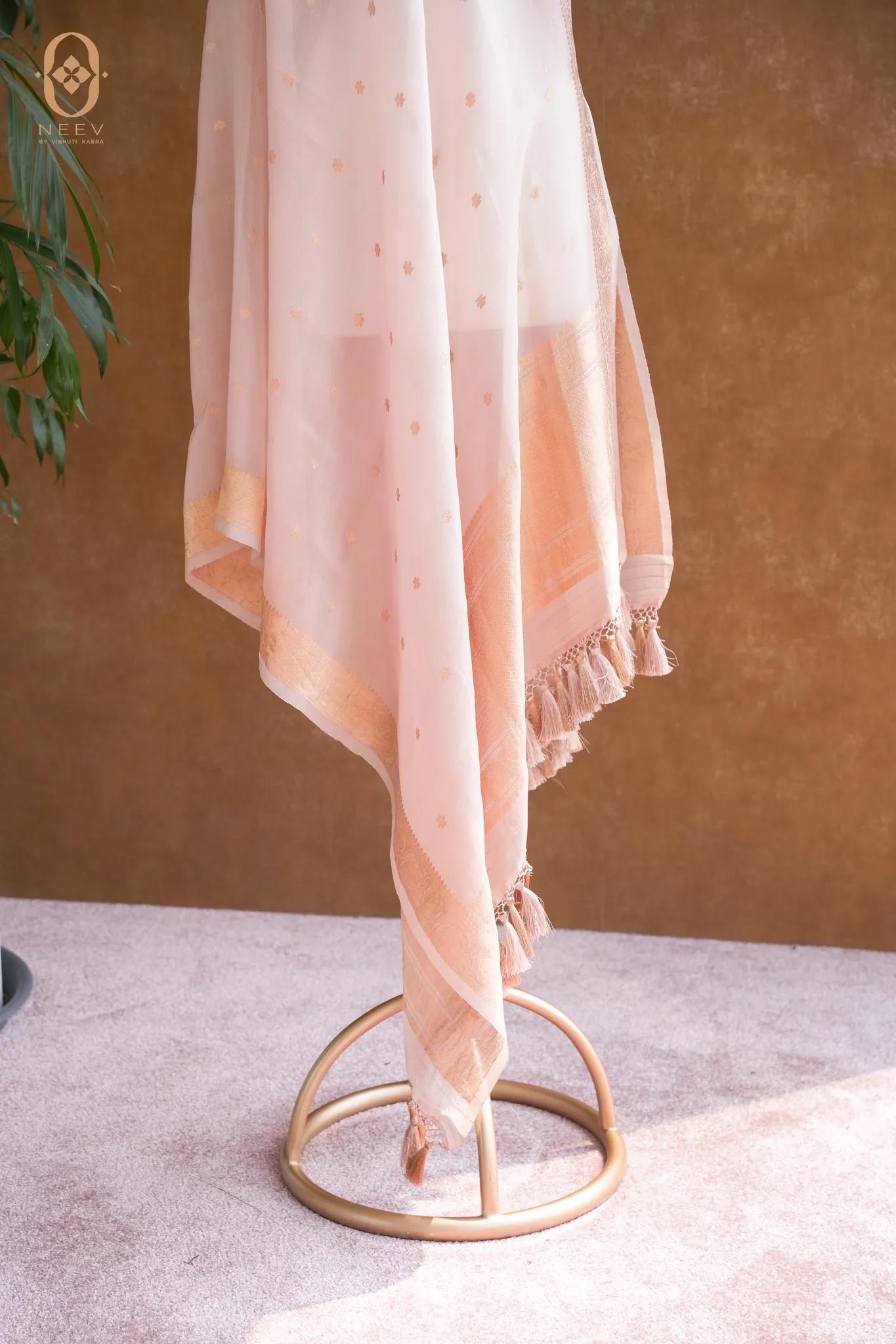Kora Silk Boota Dupatta