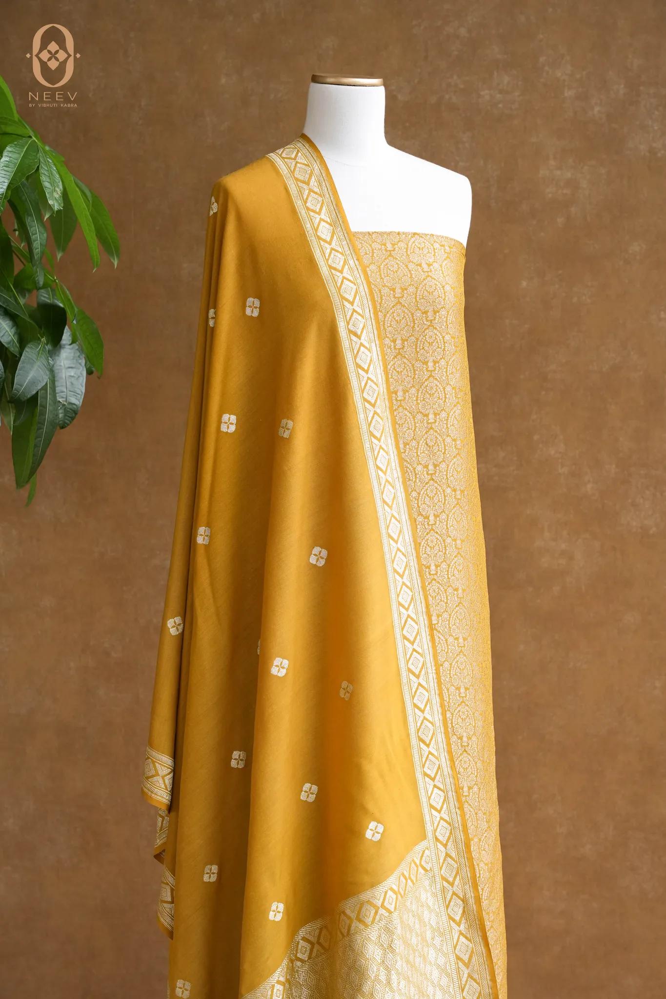 Georgette Brocade Suit Set