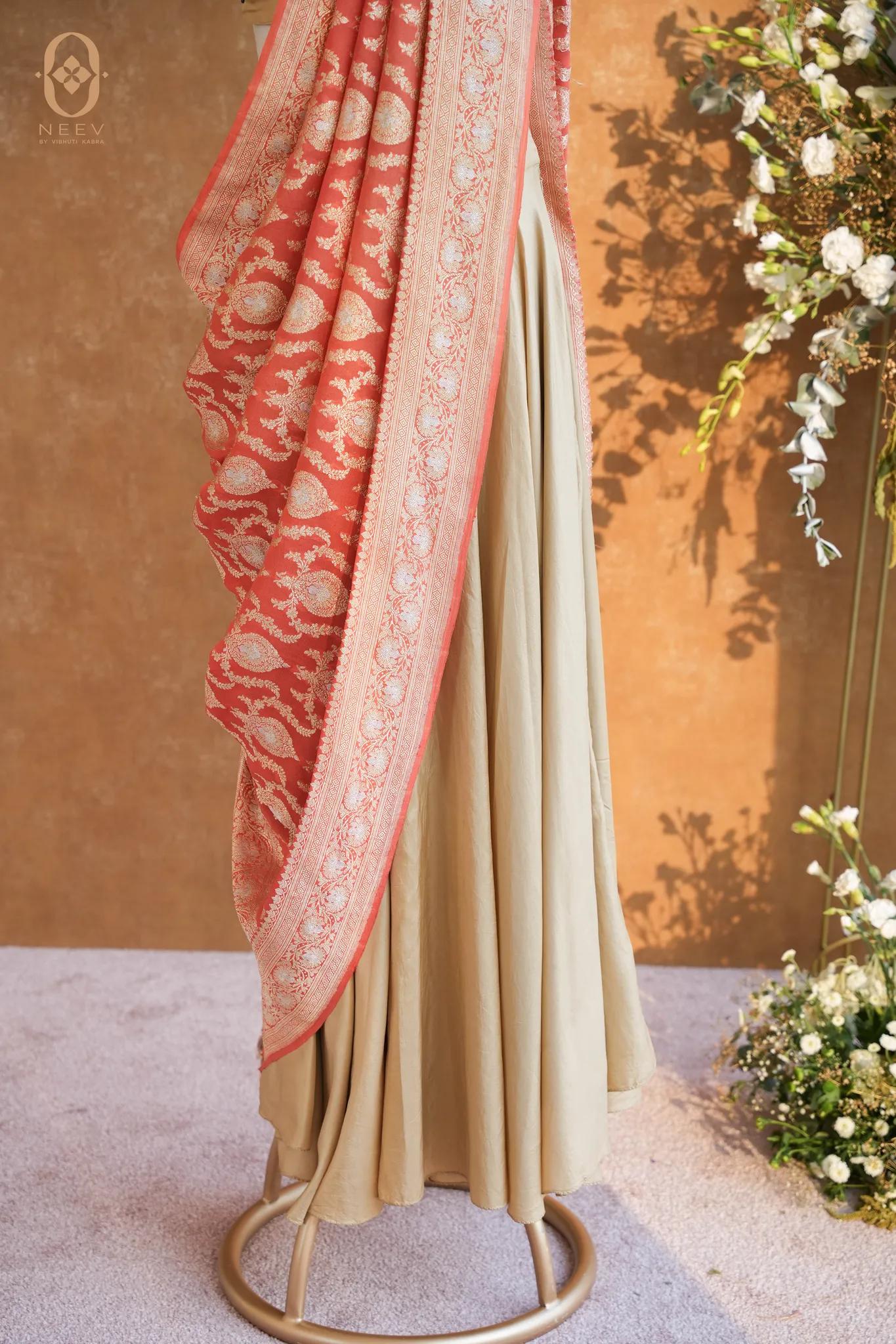 Georgette Khadwa Jaal Dupatta