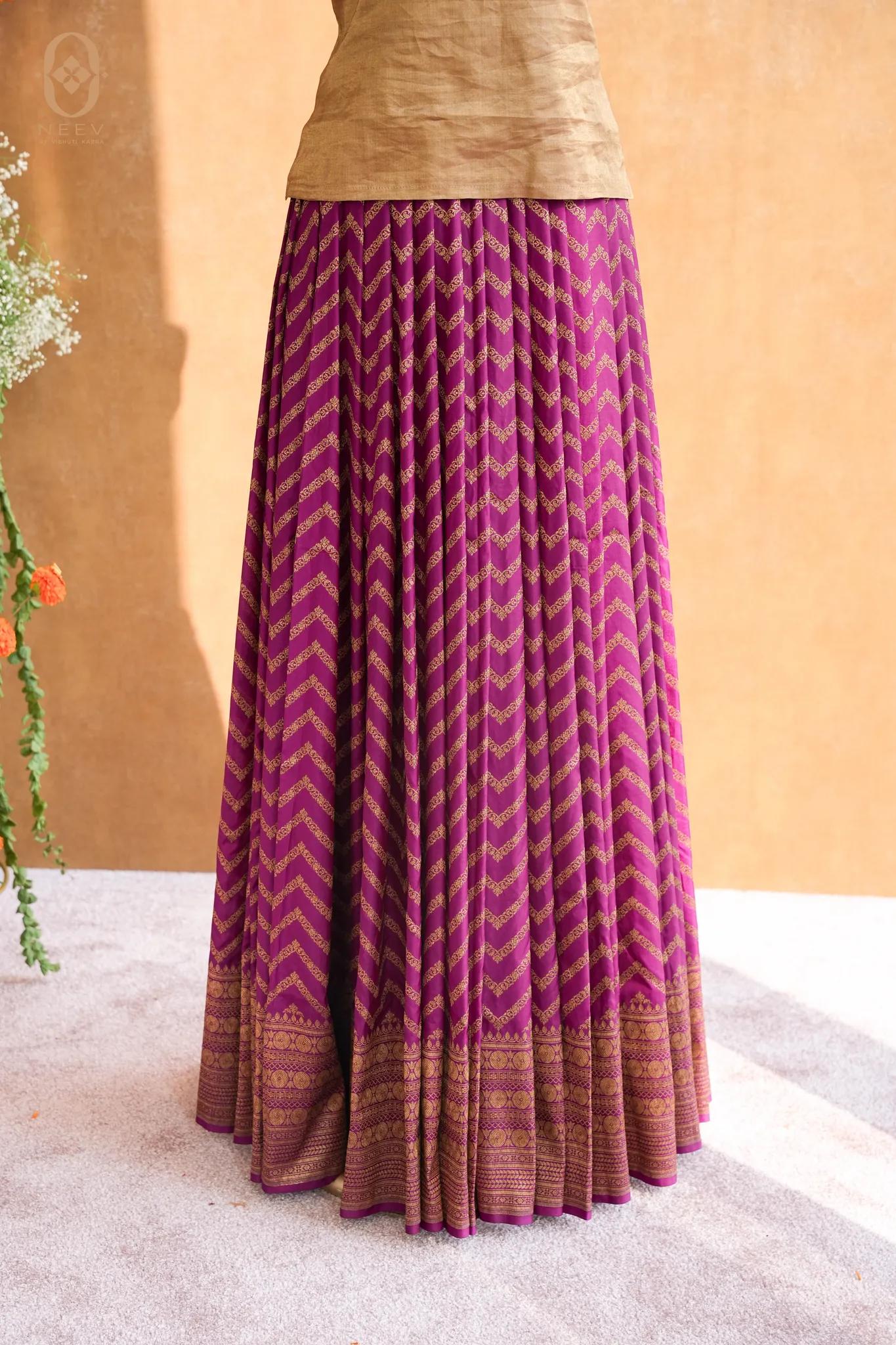Katan Silk Lehenga Fabric