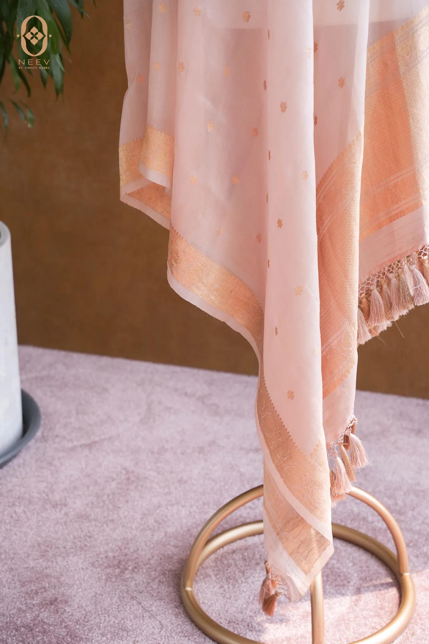 Kora Silk Boota Dupatta