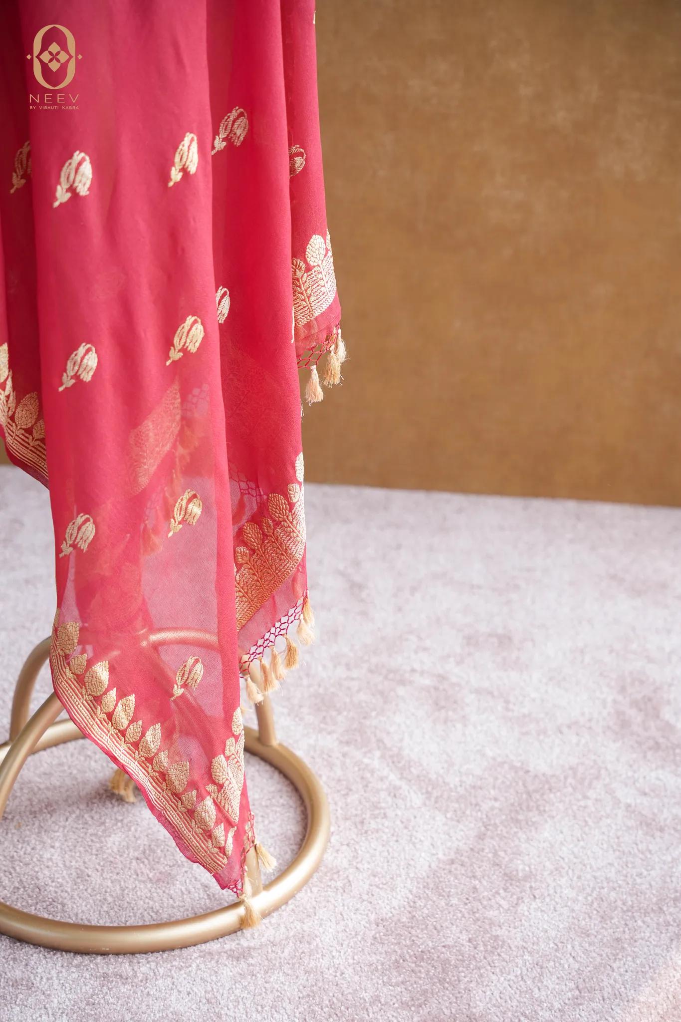 Georgette Tulip Dupatta