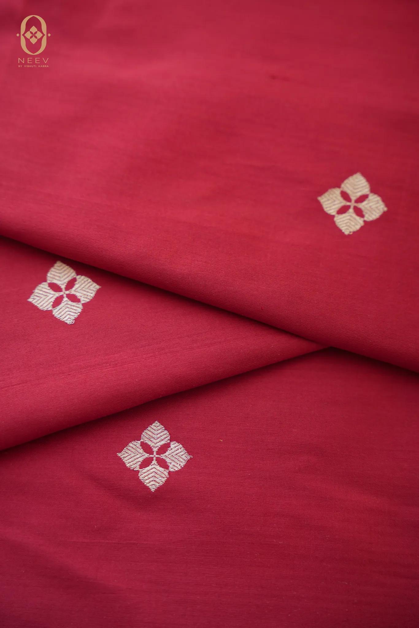 Neev Boota Katan Silk Fabric