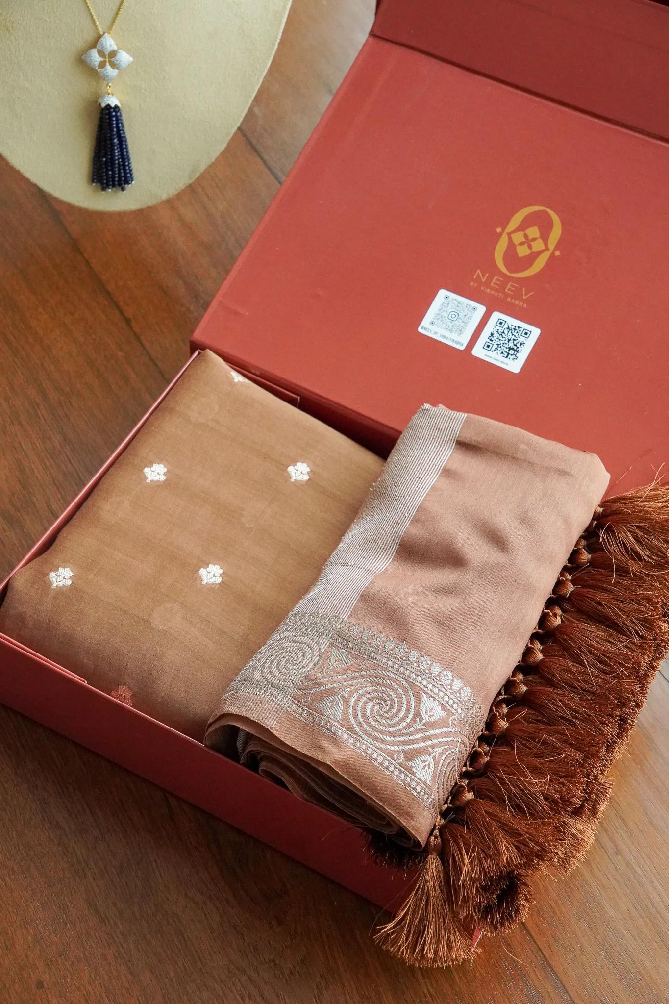 Chanderi Suit Set