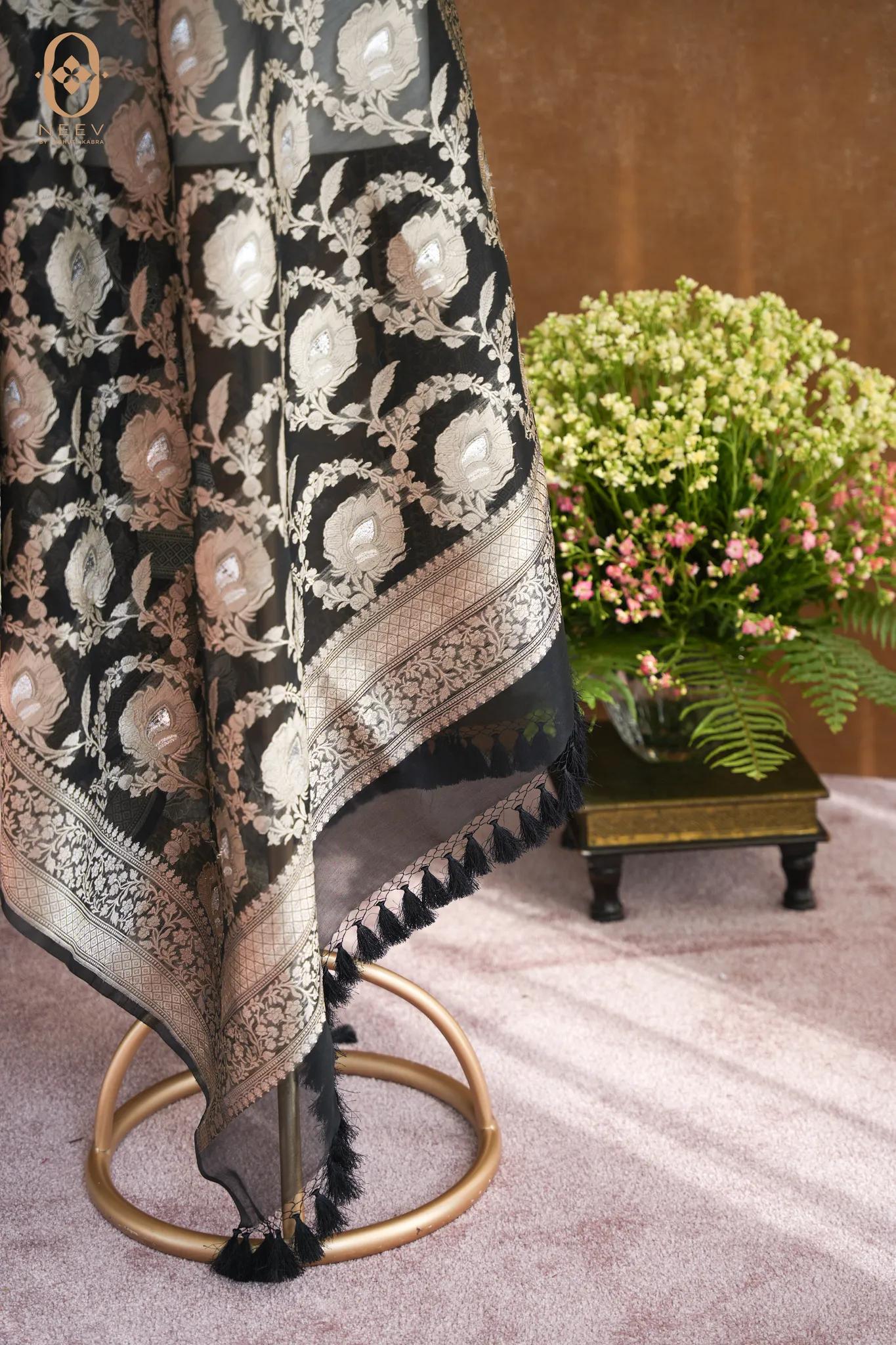 Sona Kora Silk Dupatta