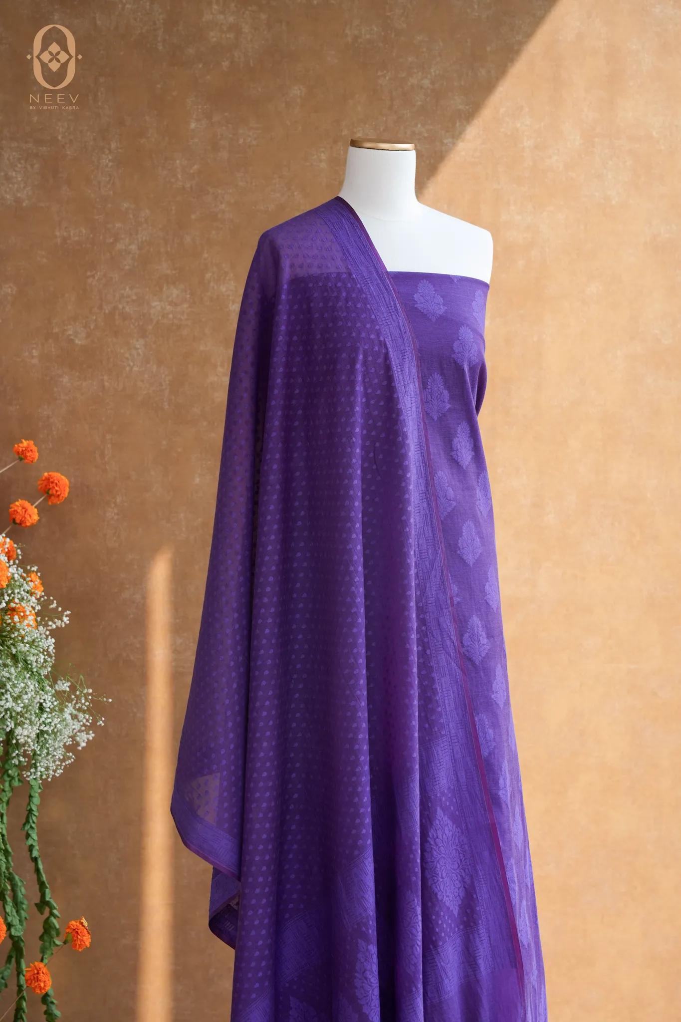 Uru Chanderi Cotton Suit Set