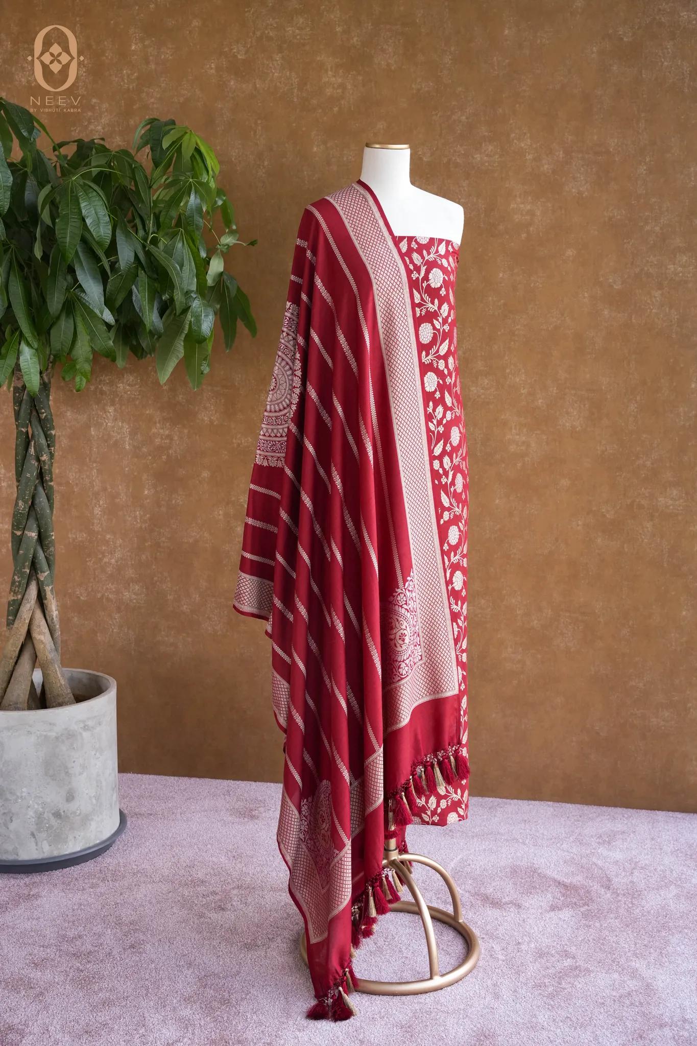 Premium Munga Silk Suit Set