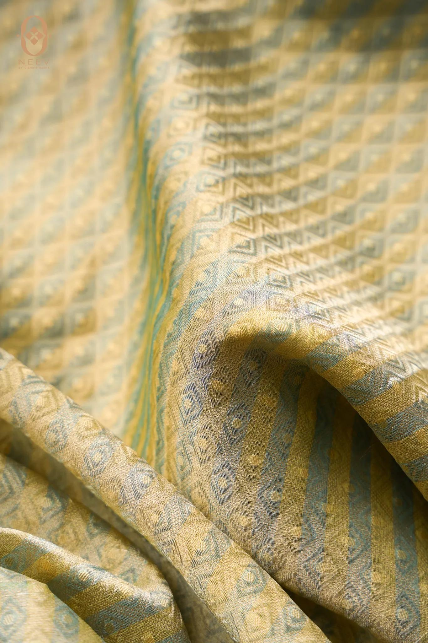 Tissue Silk Dual Tone Fabric