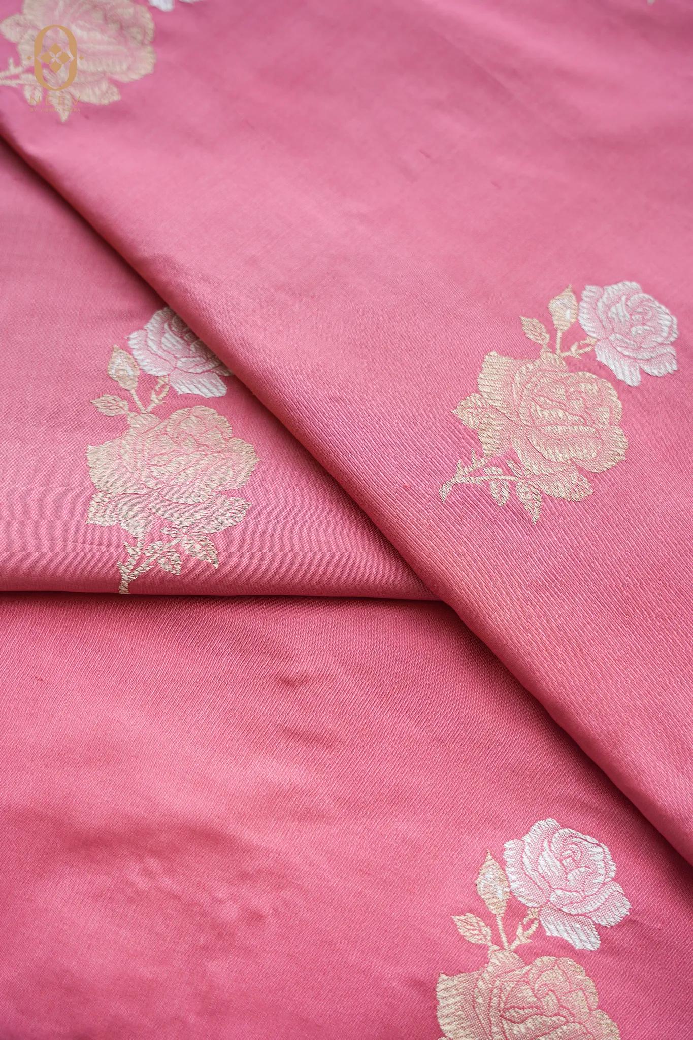 Gulboota Katan Silk Fabric