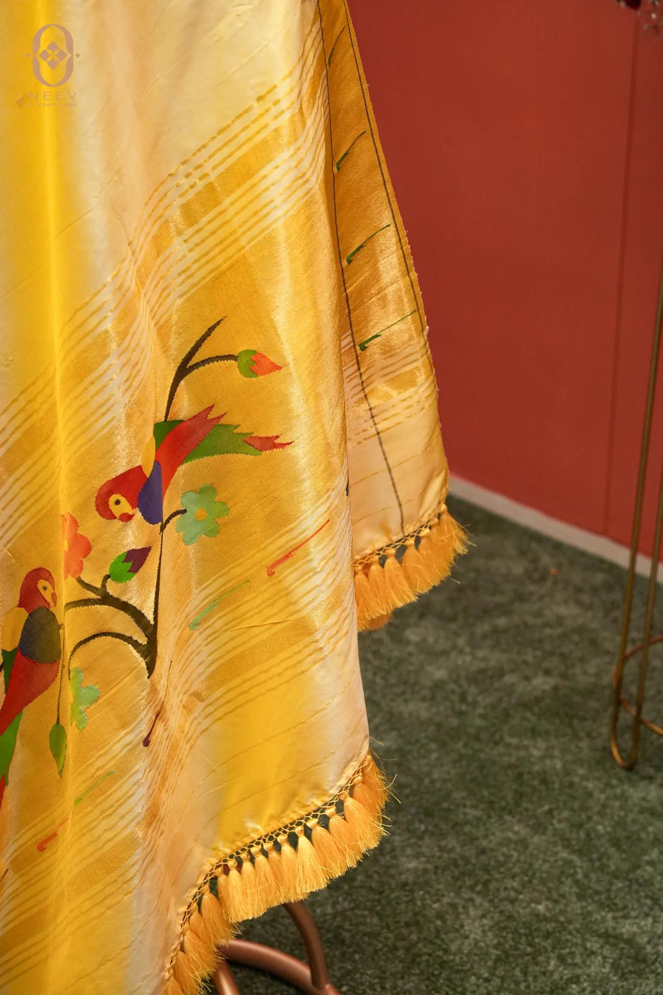 Paithani Katan Silk Dupatta